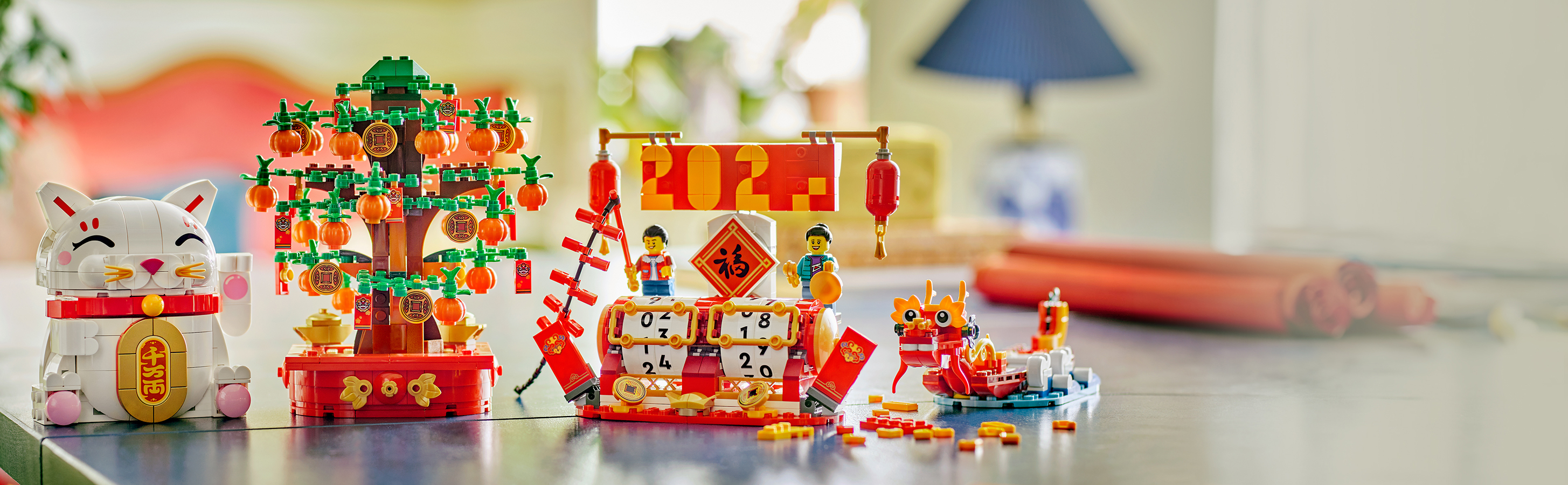 Mit mehr festlichen Sets feiern