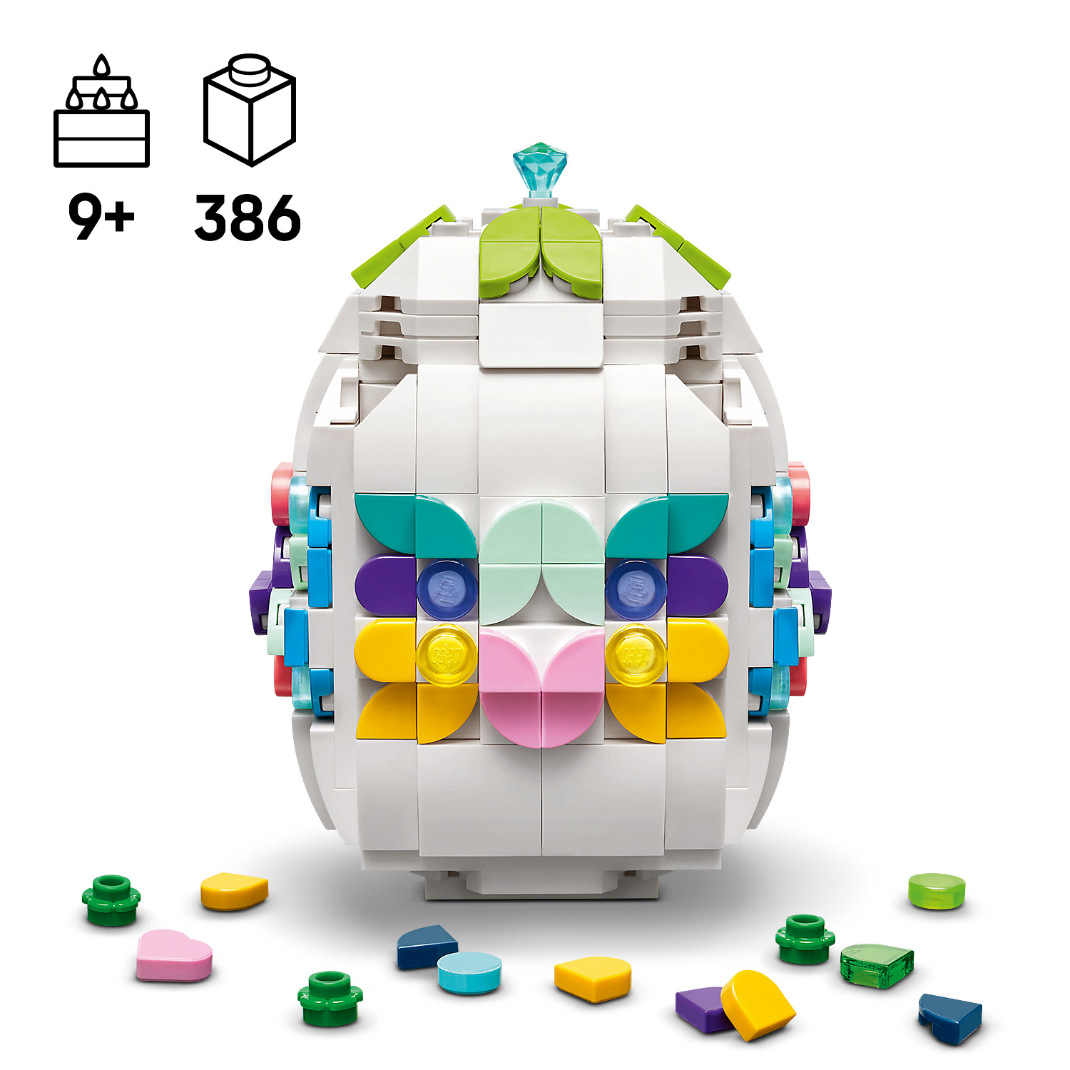 Kreatives Bauen mit lustigem Ausstellungsset