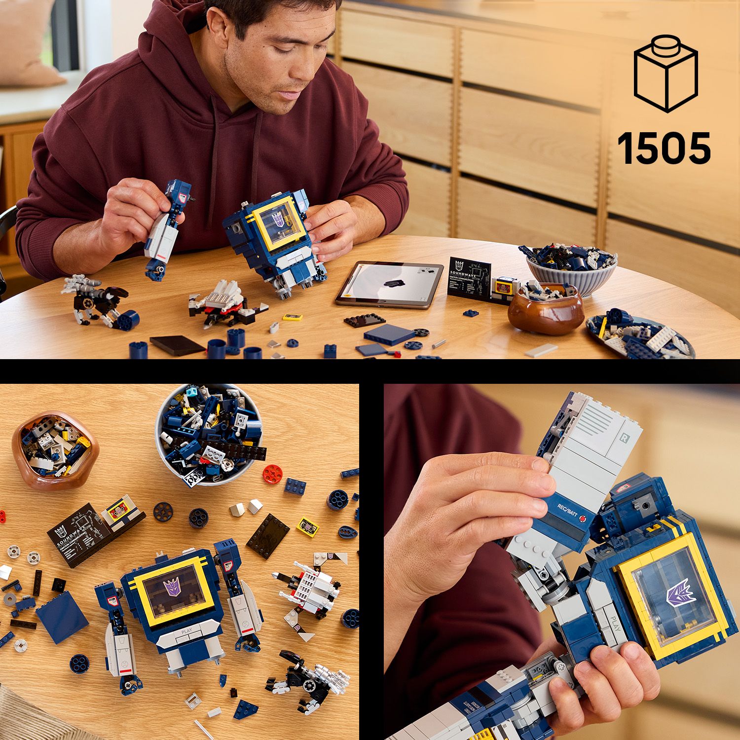 Enthält 3 kultige Figuren