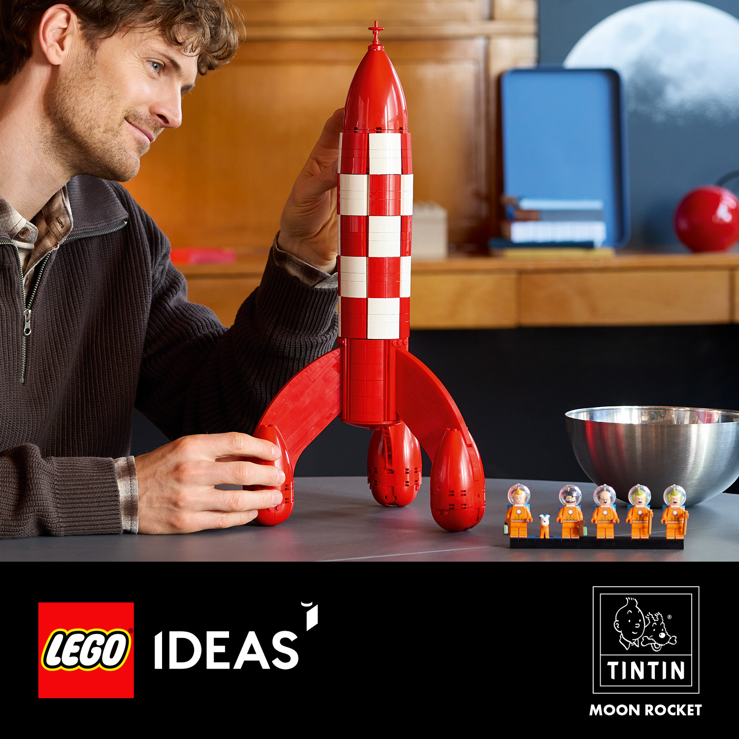 Entzückendes Tintin® Bauset für Erwachsene