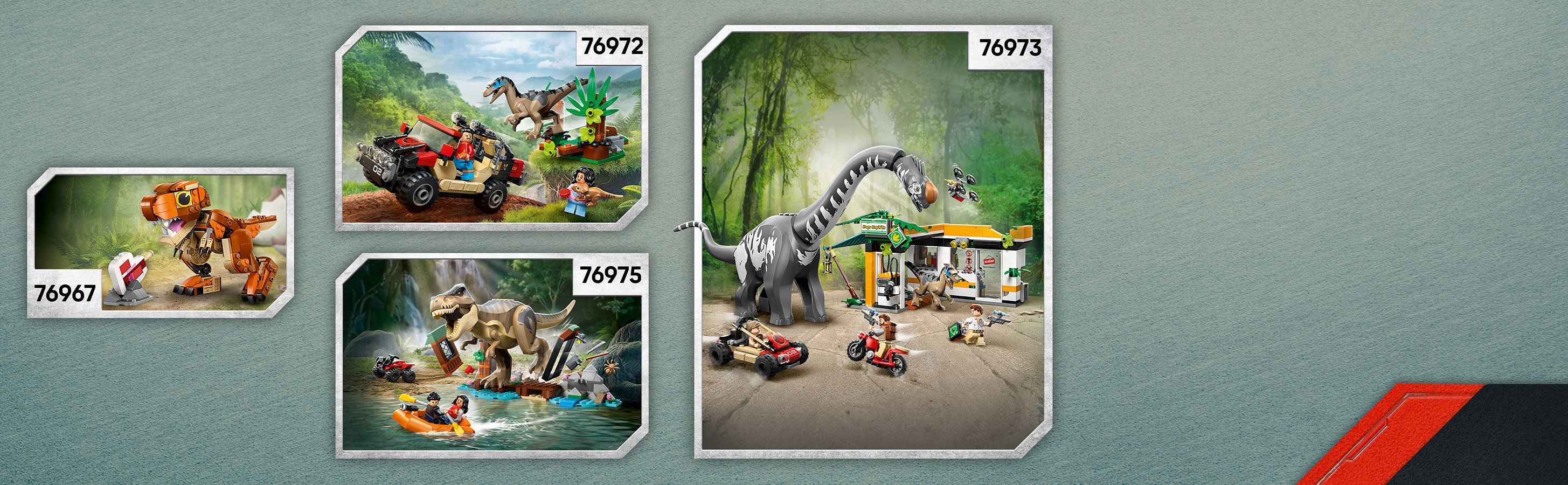 Erweiterbar mit anderen Dinosaurier-Sets