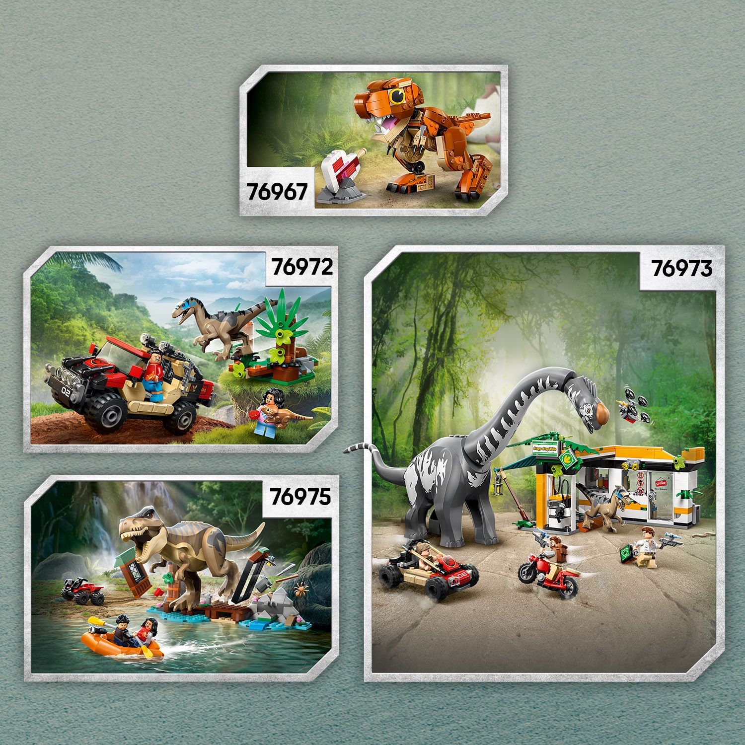 Erweiterbar mit anderen Dinosaurier-Sets