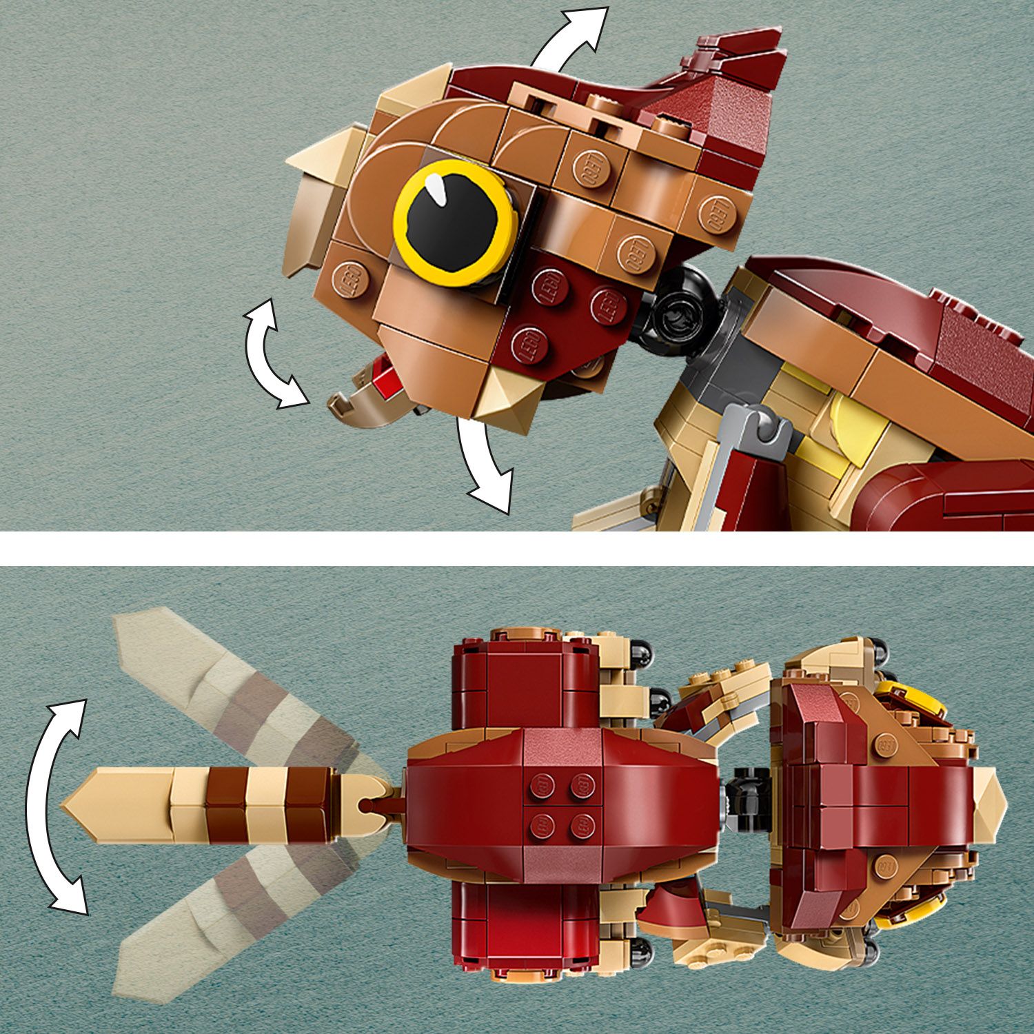 Beweglicher Dinosaurier