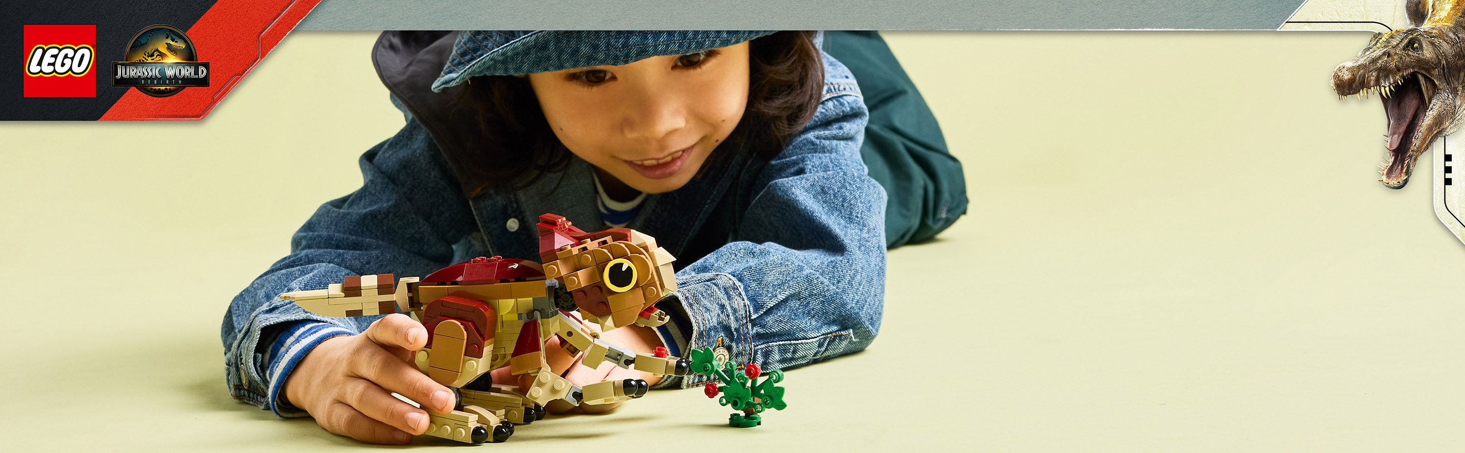 Baby-Dinosaurier-Spielset für Geschichten