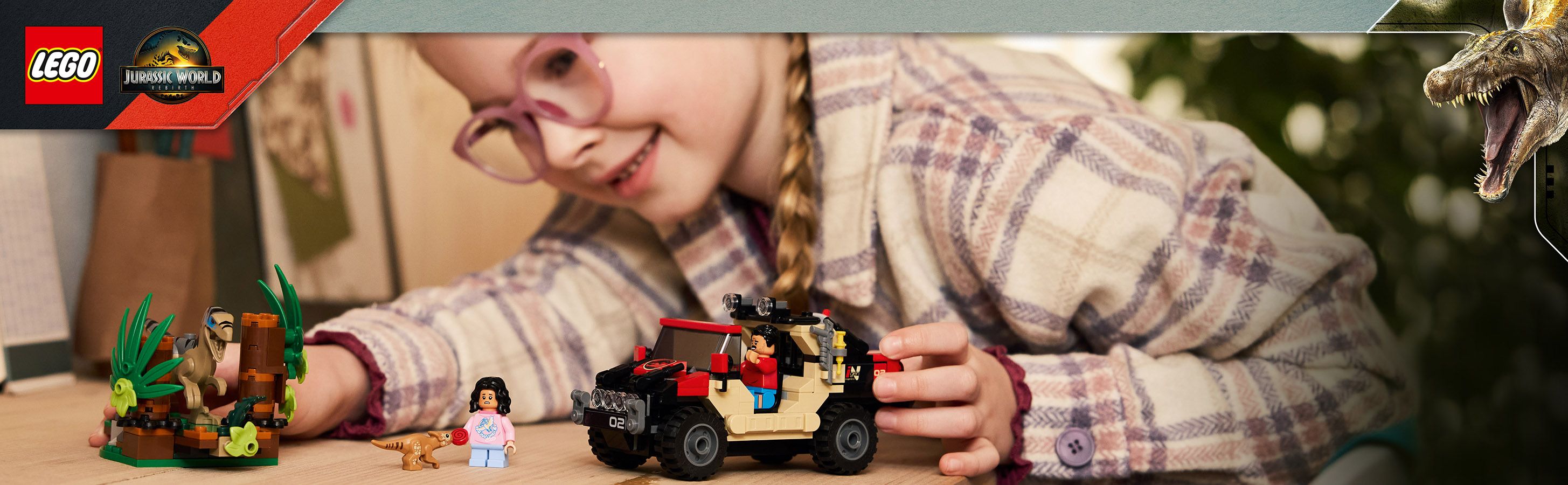 Cooles Dinosaurier-Spielset für Rollenspiele