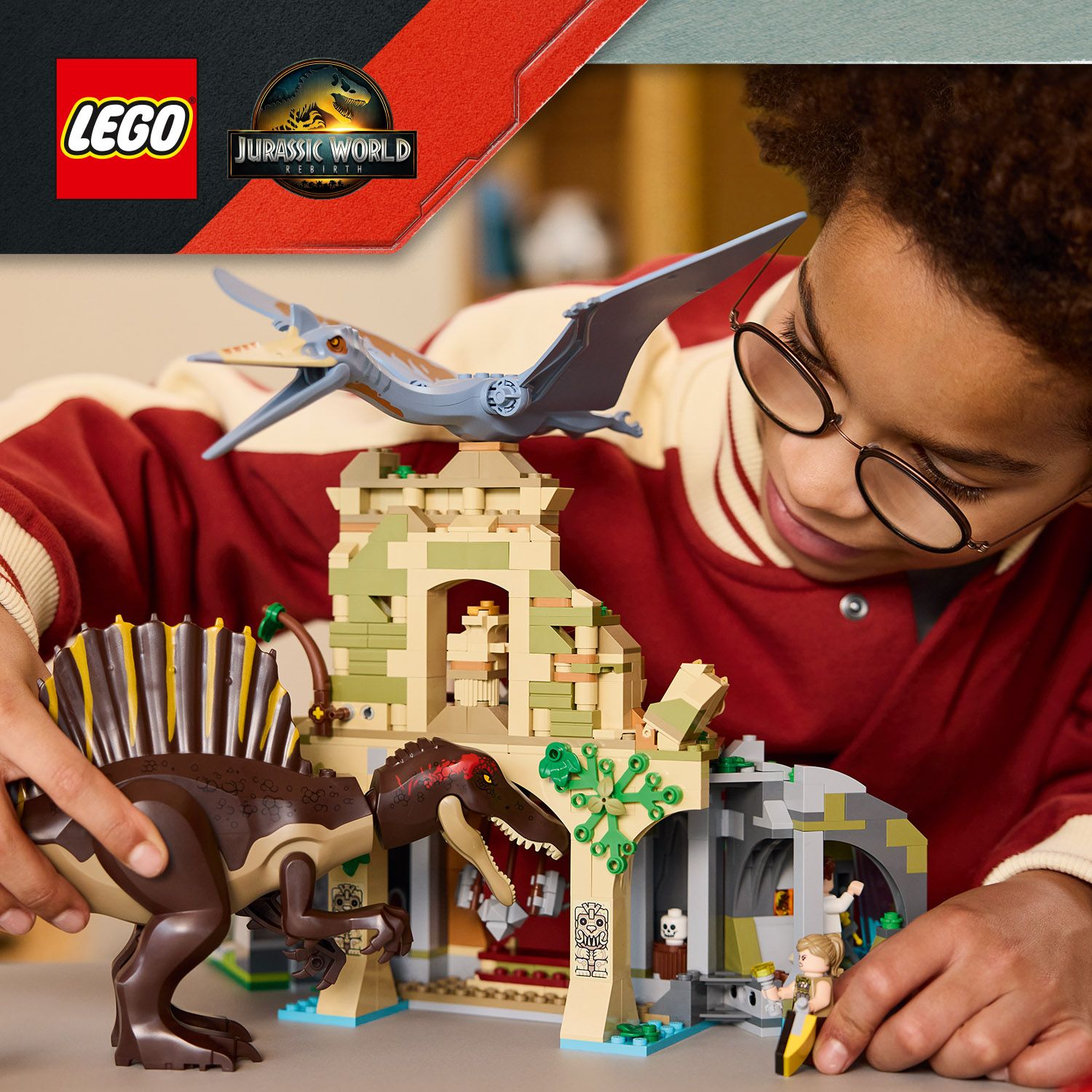 LEGOÂ® Jurassic World Set fĂĽr Abenteuerfans