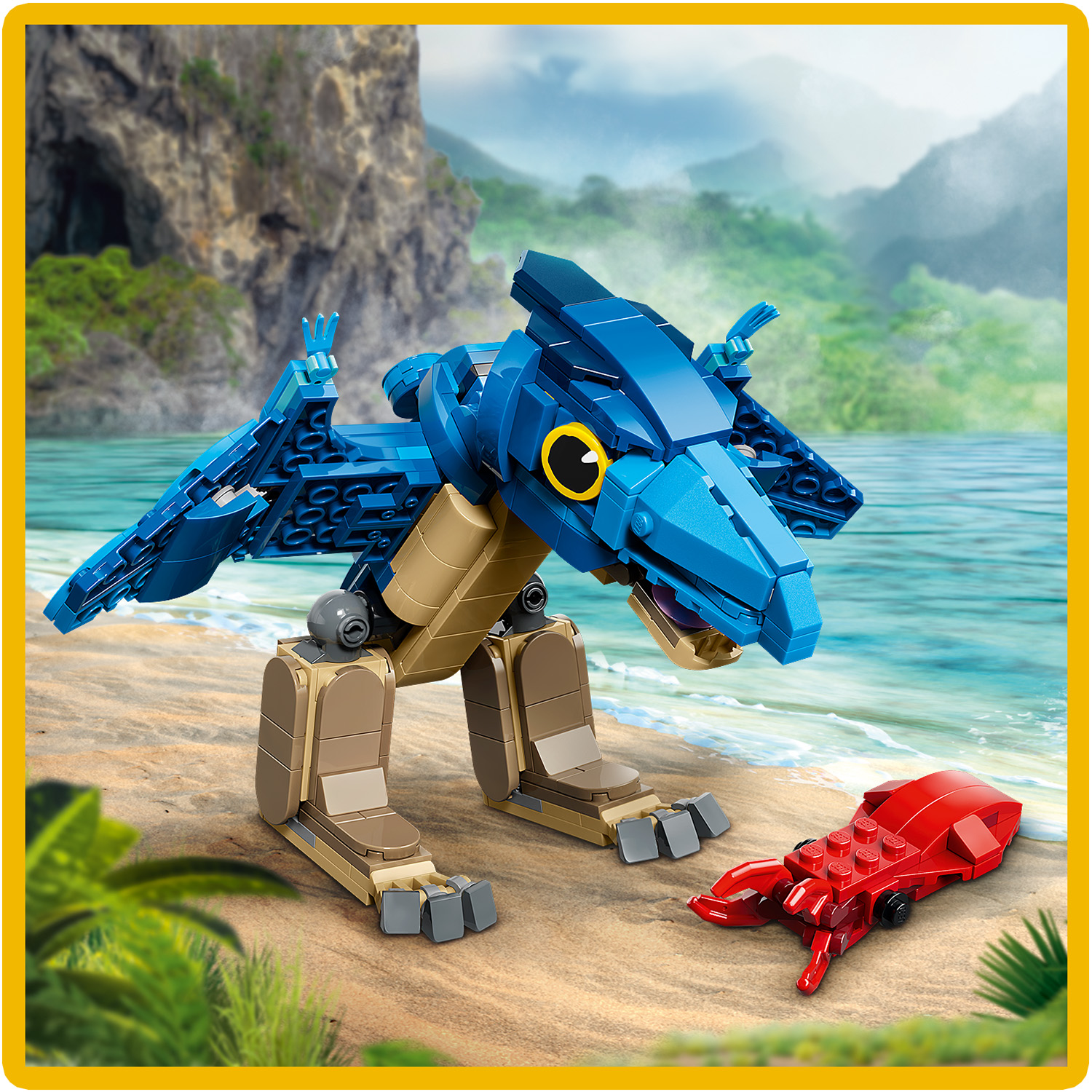Niedliche Figuren aus LEGO Steinen