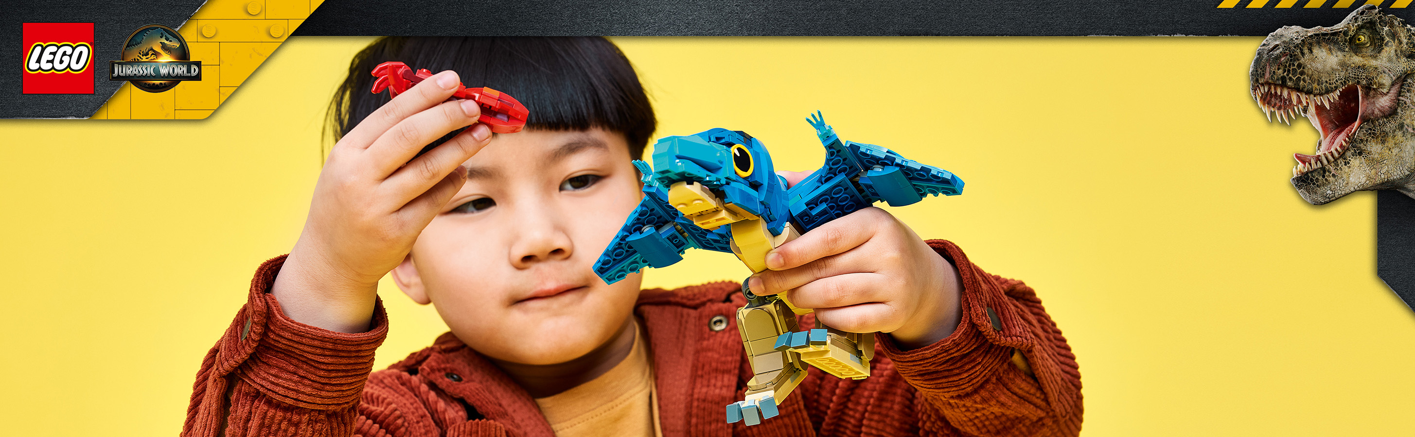 Dinosaurier-Bauspielzeug für Kinder zum Sammeln