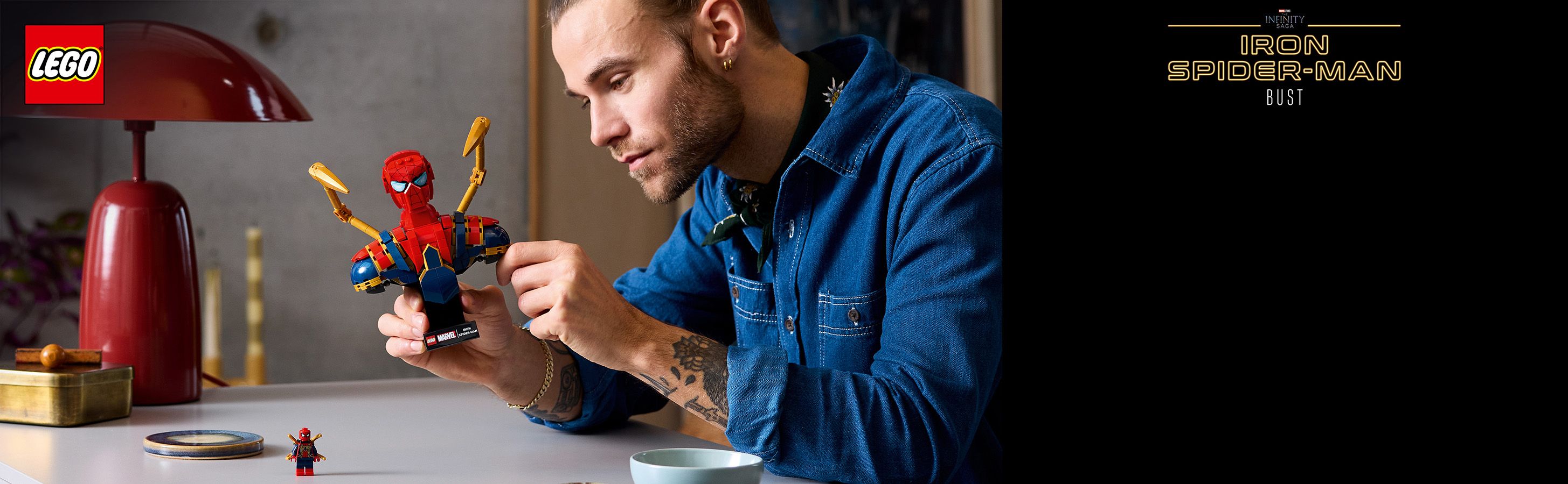 Iron Spider-Man Modell für erwachsene Fans