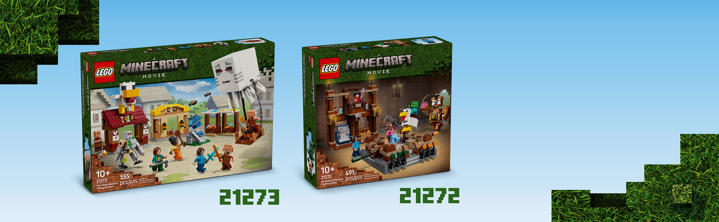 Mehr Kreativität für LEGO® Minecraft®