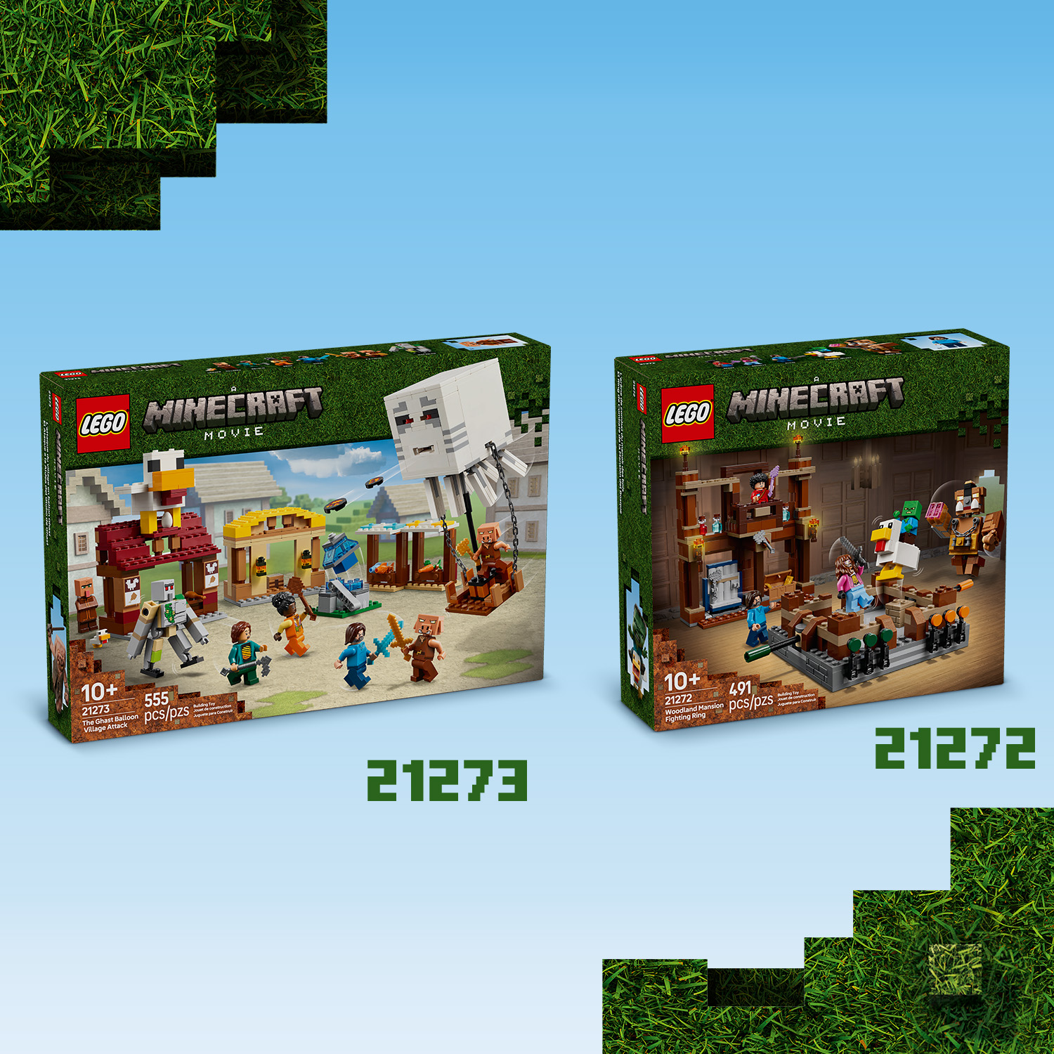 Mehr Kreativität für LEGO® Minecraft®