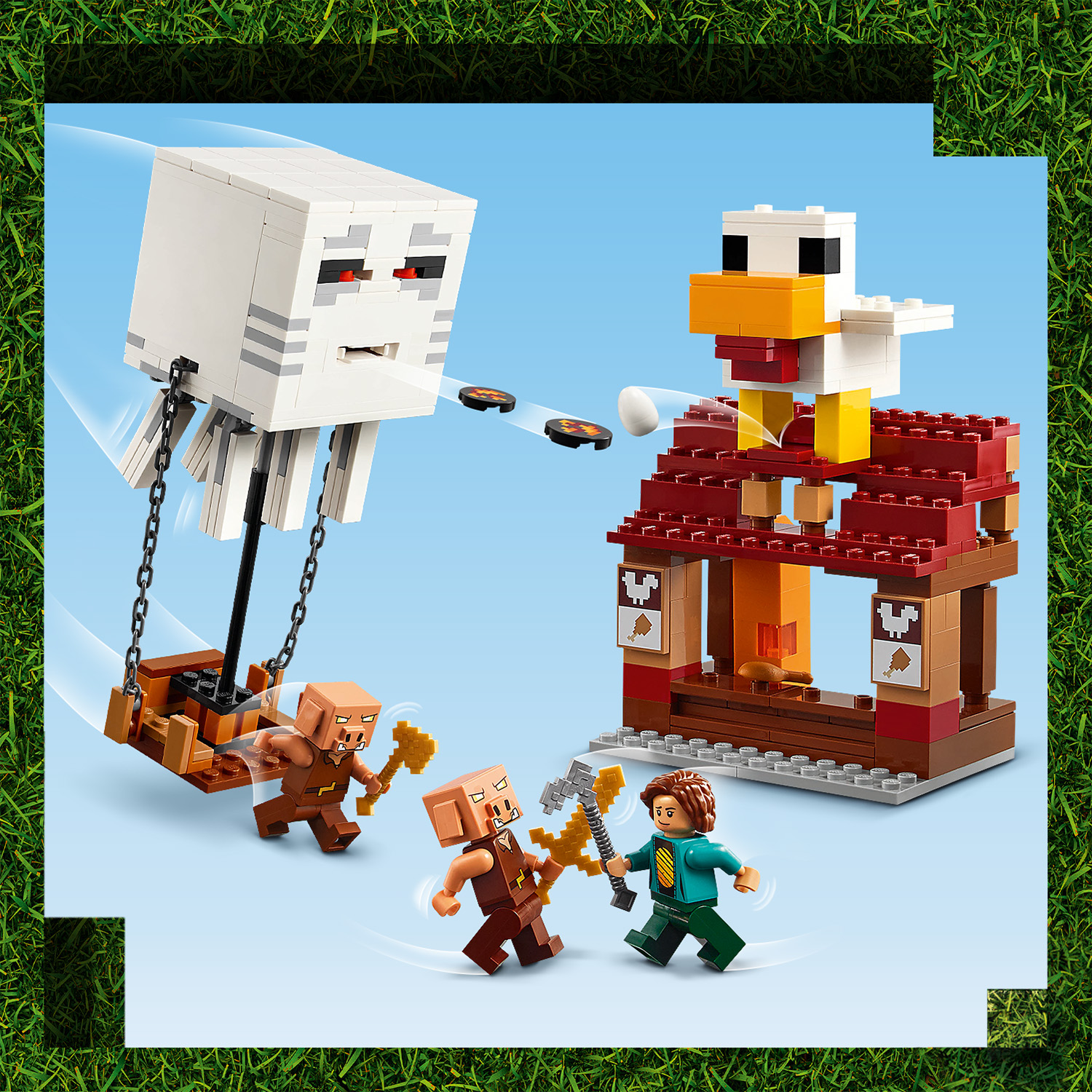 Der Luftangriff der Piglins!