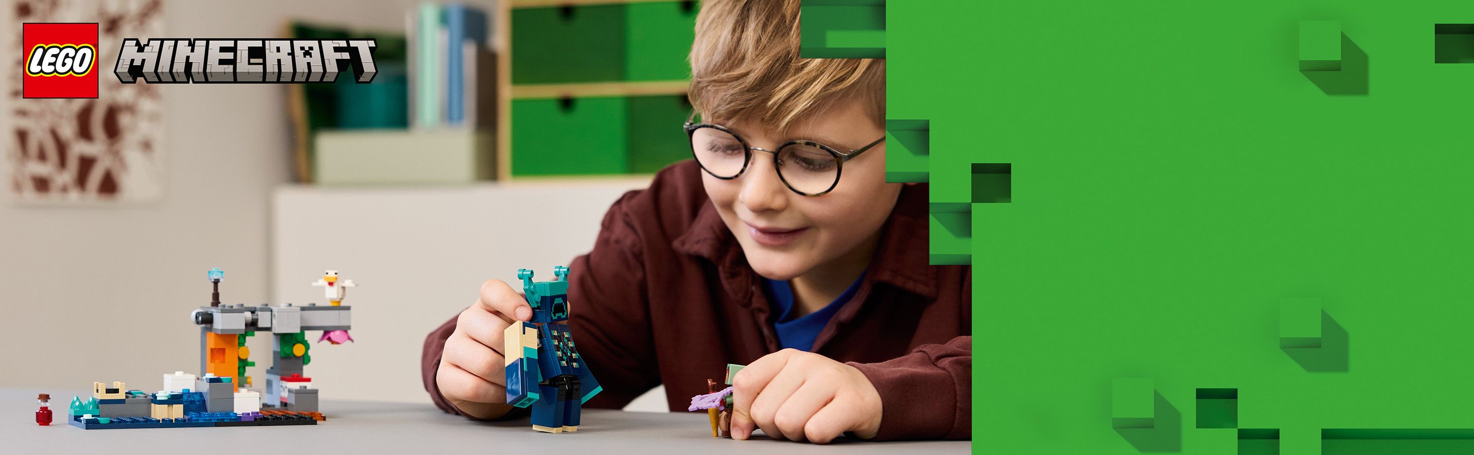 Bergbauabenteuer und Action mit Minecraft®