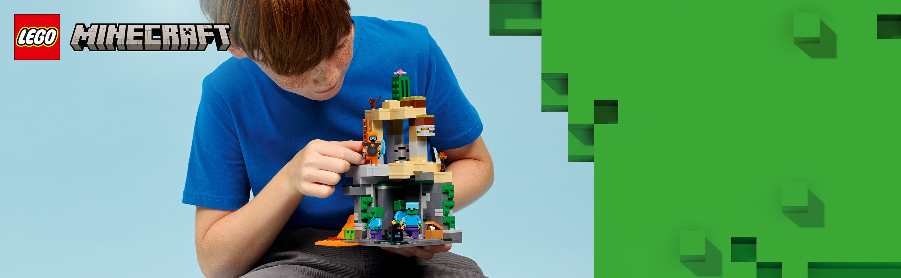 Hereinspaziert in das Minecraft® Zombieverlies – wer sich traut