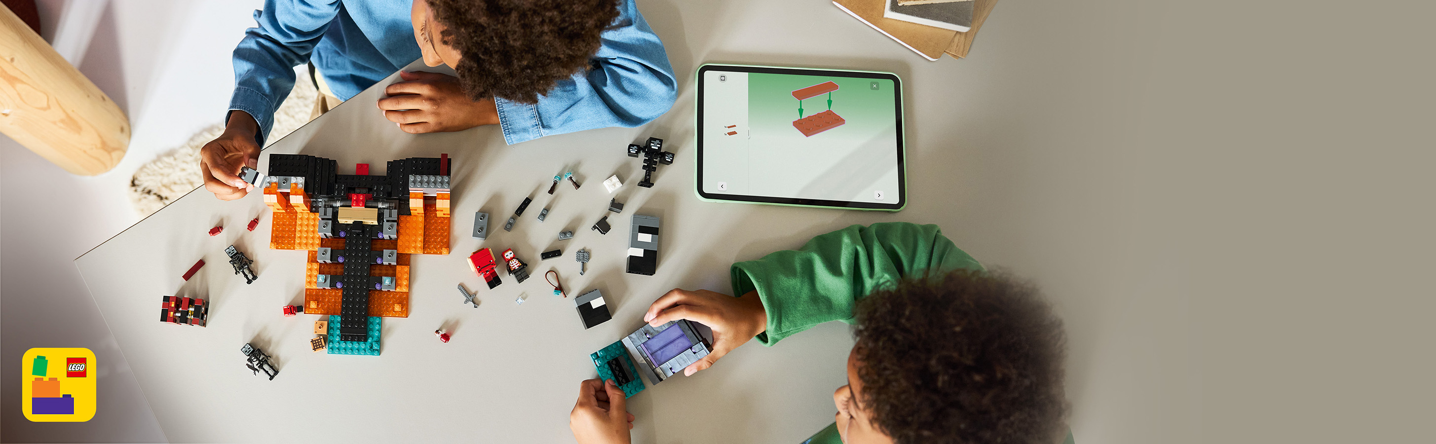 Gemeinsam mit Familie und Freunden bauen