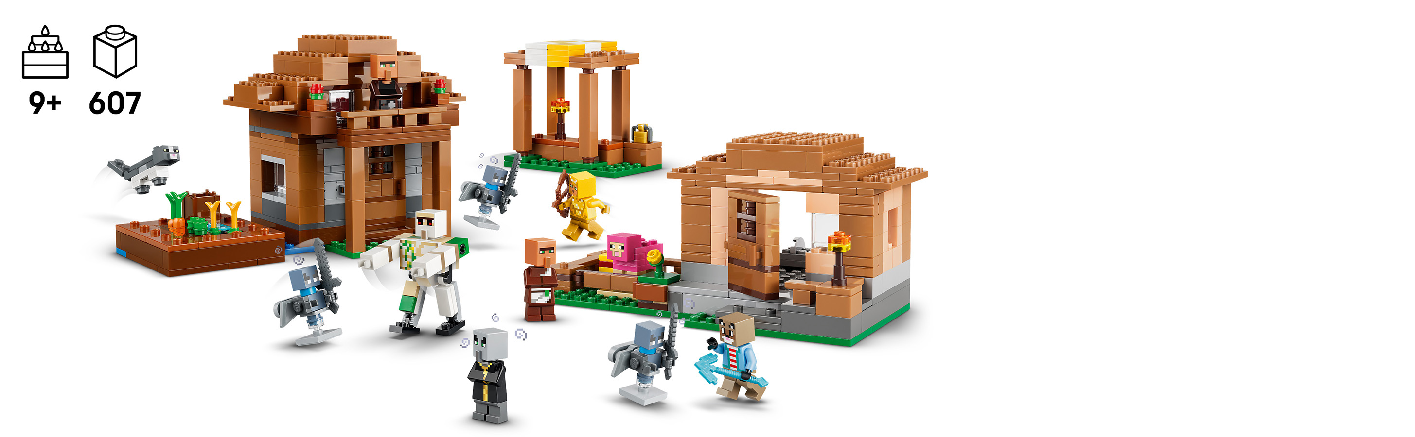 Voller Minecraft® Action bis unter die Decke