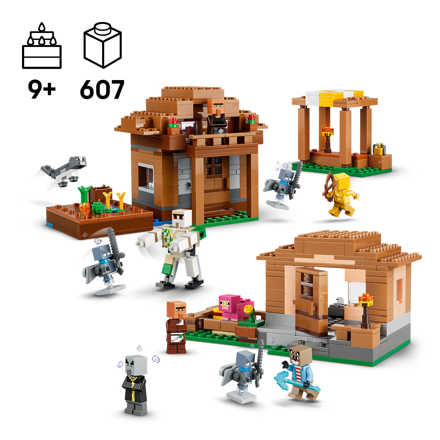 Voller Minecraft® Action bis unter die Decke