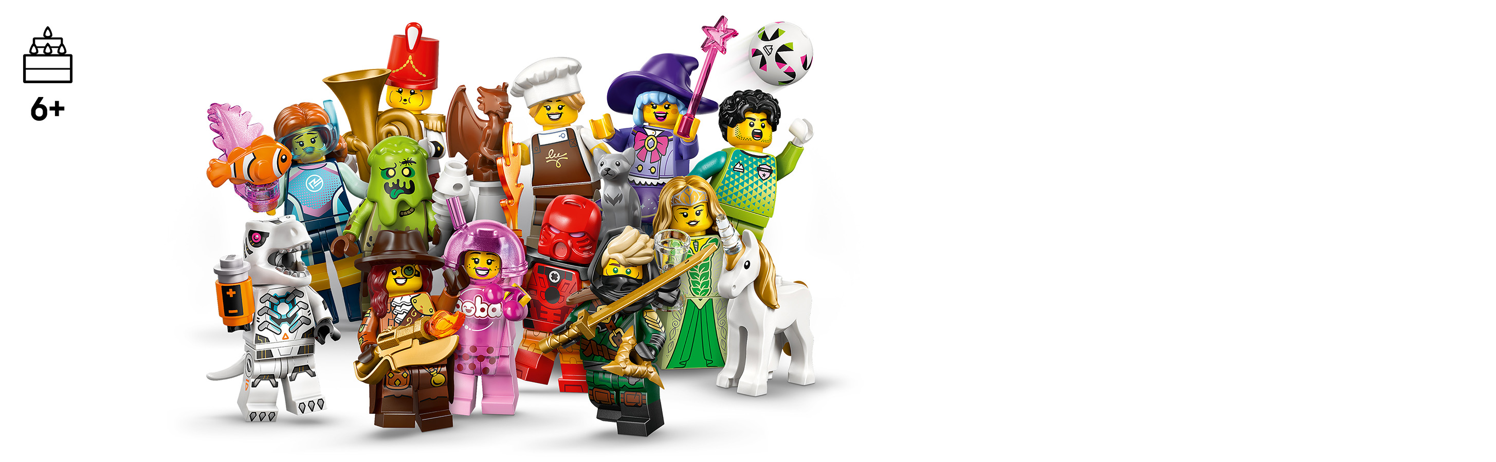 12 LEGO® Minifiguren zum Sammeln