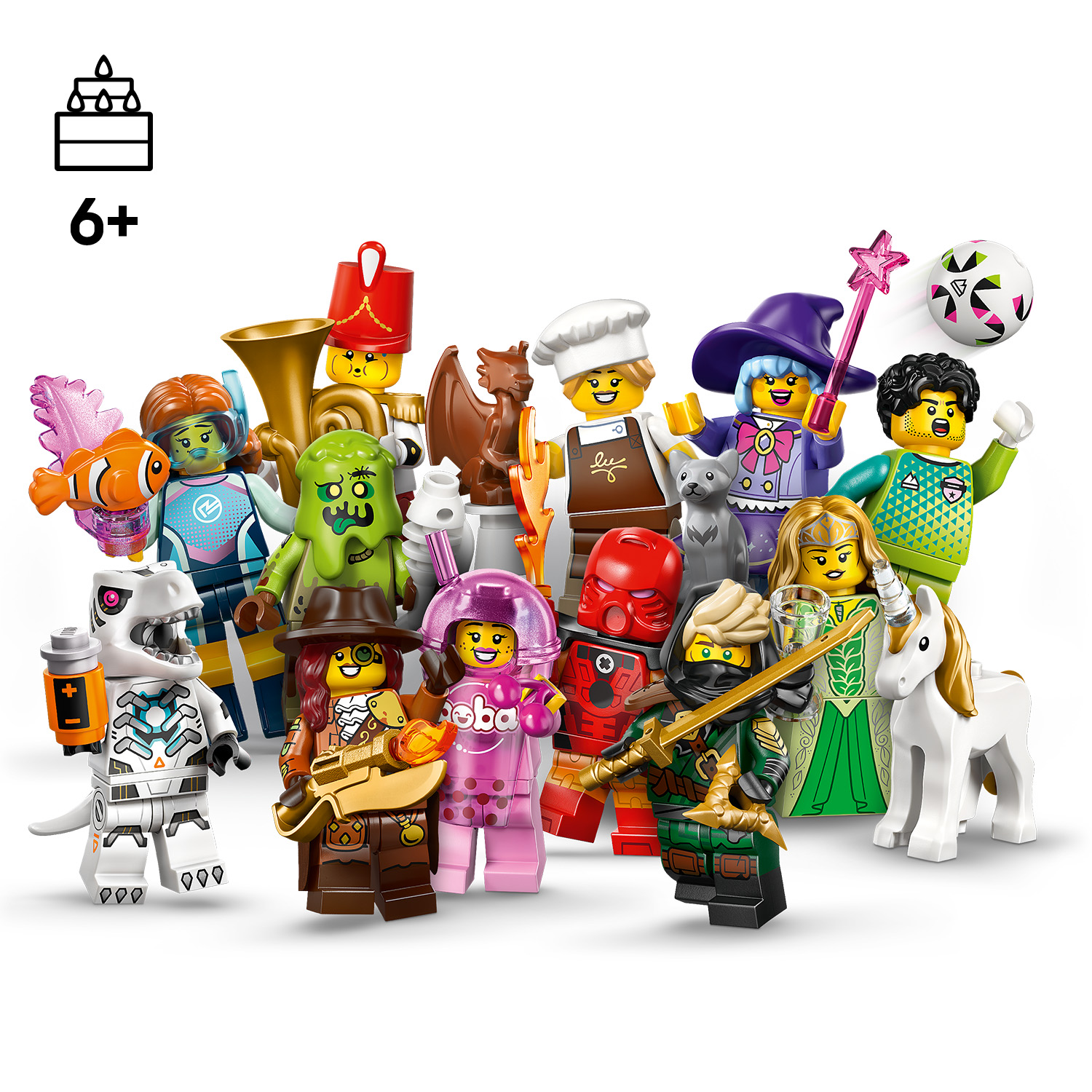 12 LEGO® Minifiguren zum Sammeln