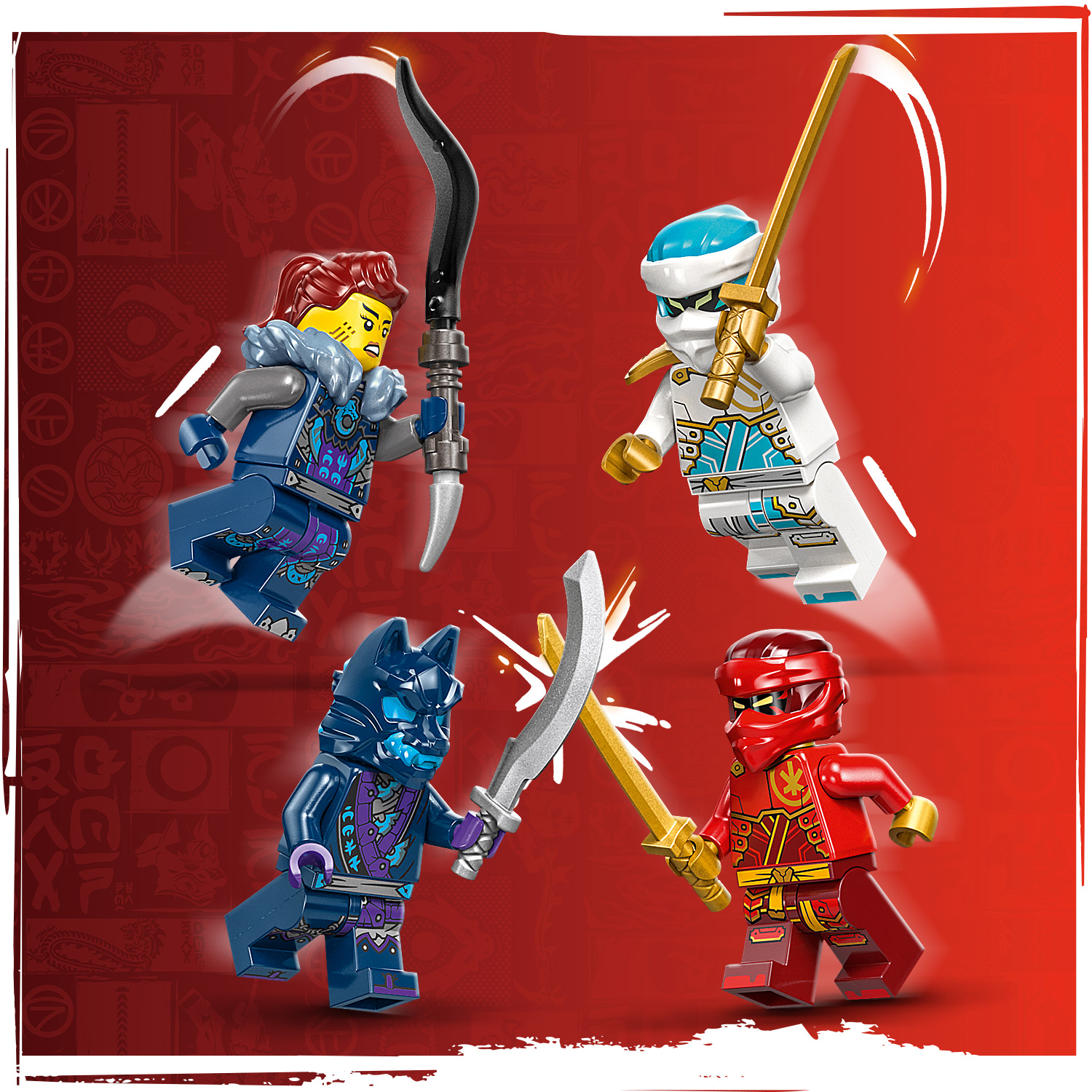 4 NINJAGO® Minifiguren
