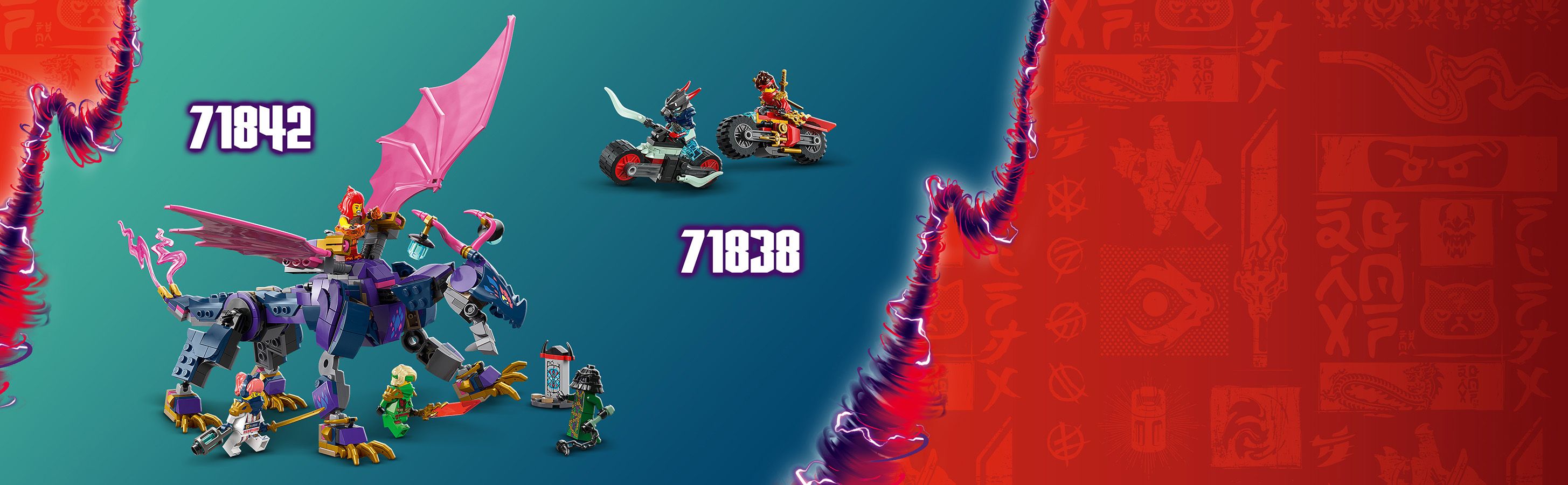 Weitere LEGO® NINJAGO® Sets zum Sammeln