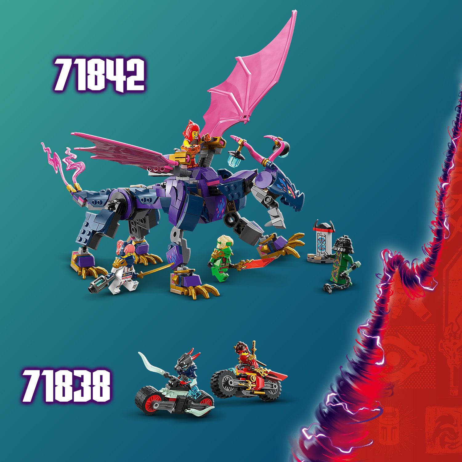 Weitere LEGO® NINJAGO® Sets zum Sammeln