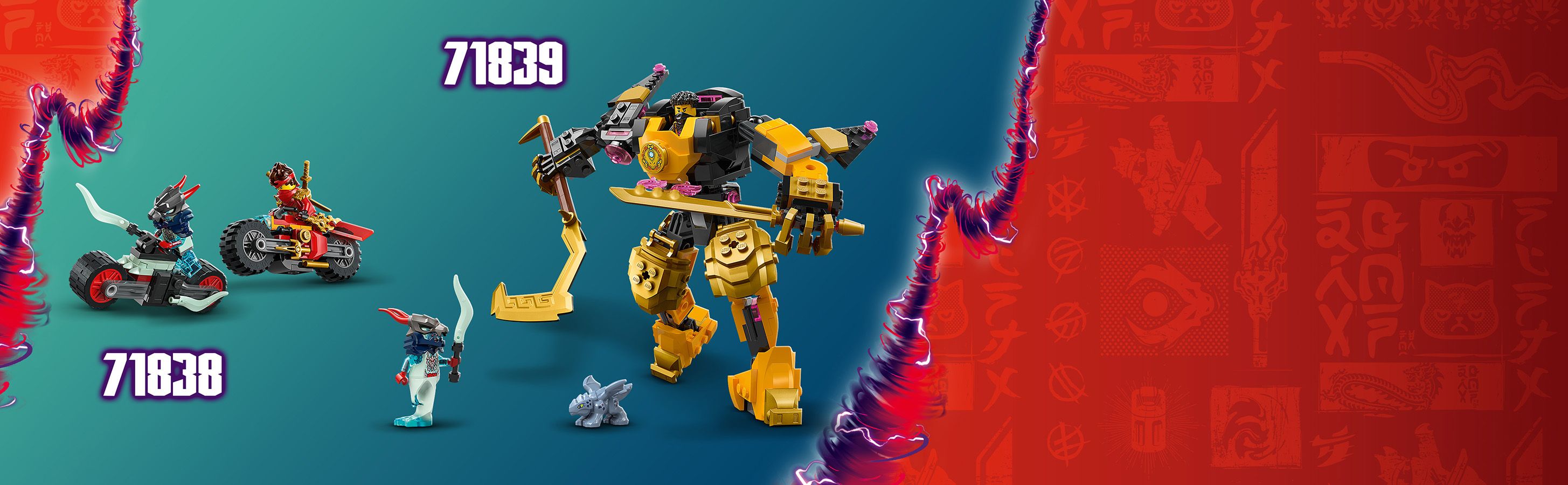 Weitere LEGO® NINJAGO® Sets zum Sammeln