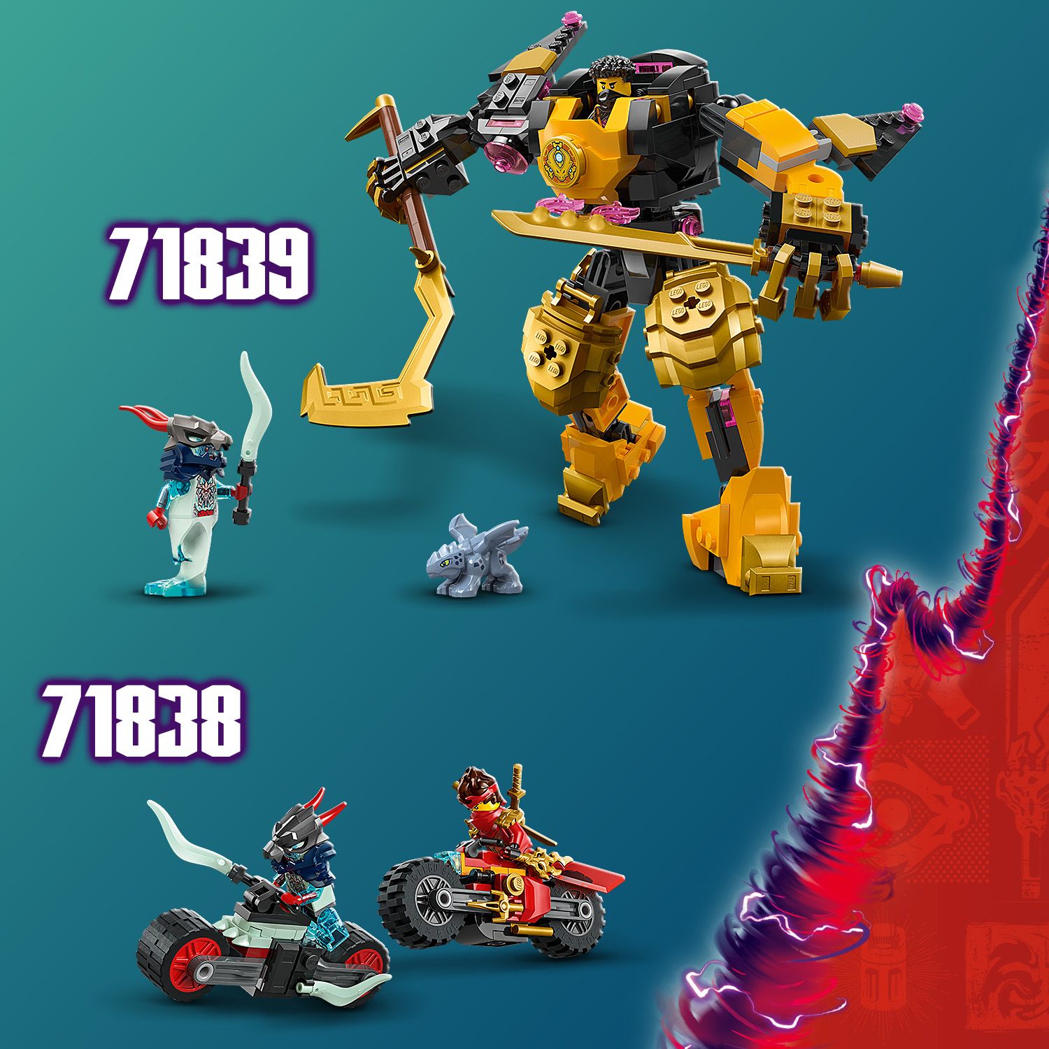 Weitere LEGO® NINJAGO® Sets zum Sammeln