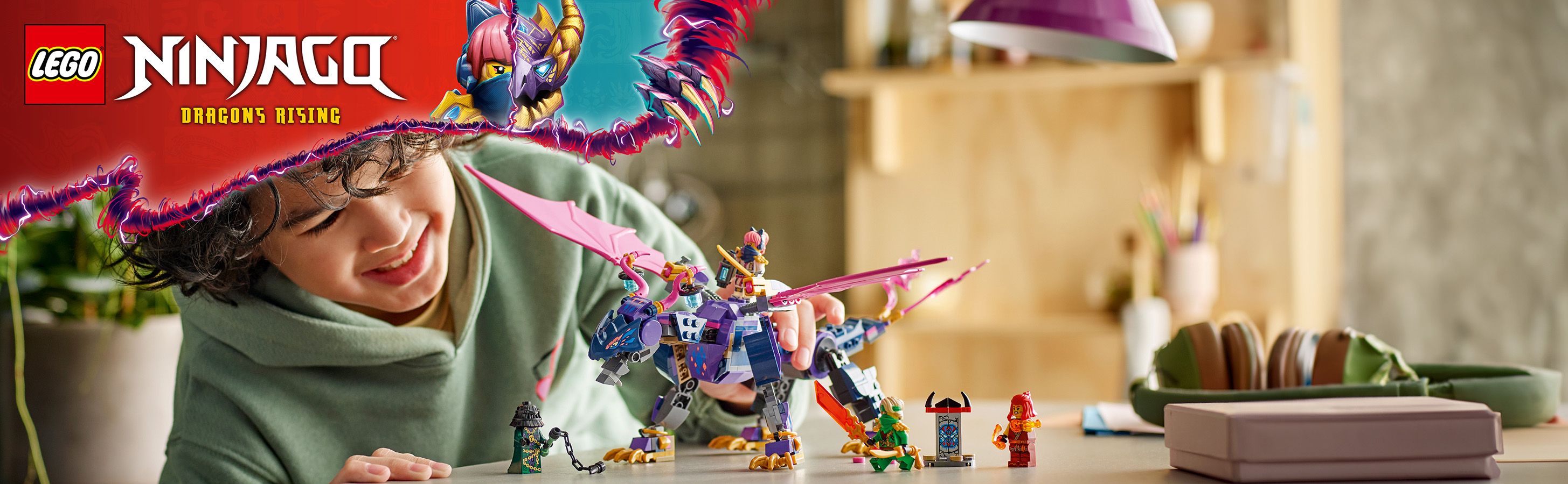 LEGO® NINJAGO® Rontu der Meisterdrache Set