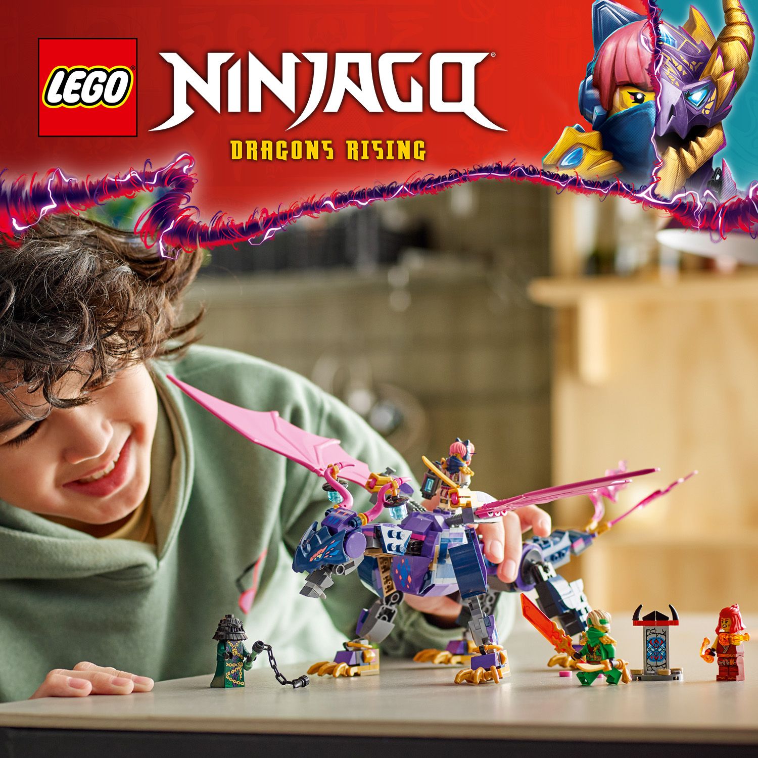LEGO® NINJAGO® Rontu der Meisterdrache Set