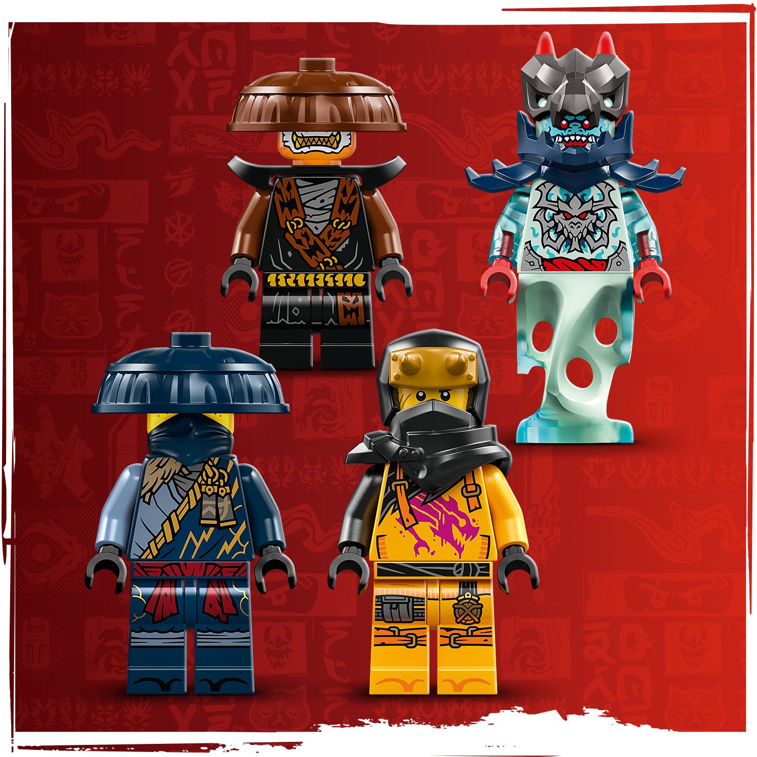 4 NINJAGO® Minifiguren