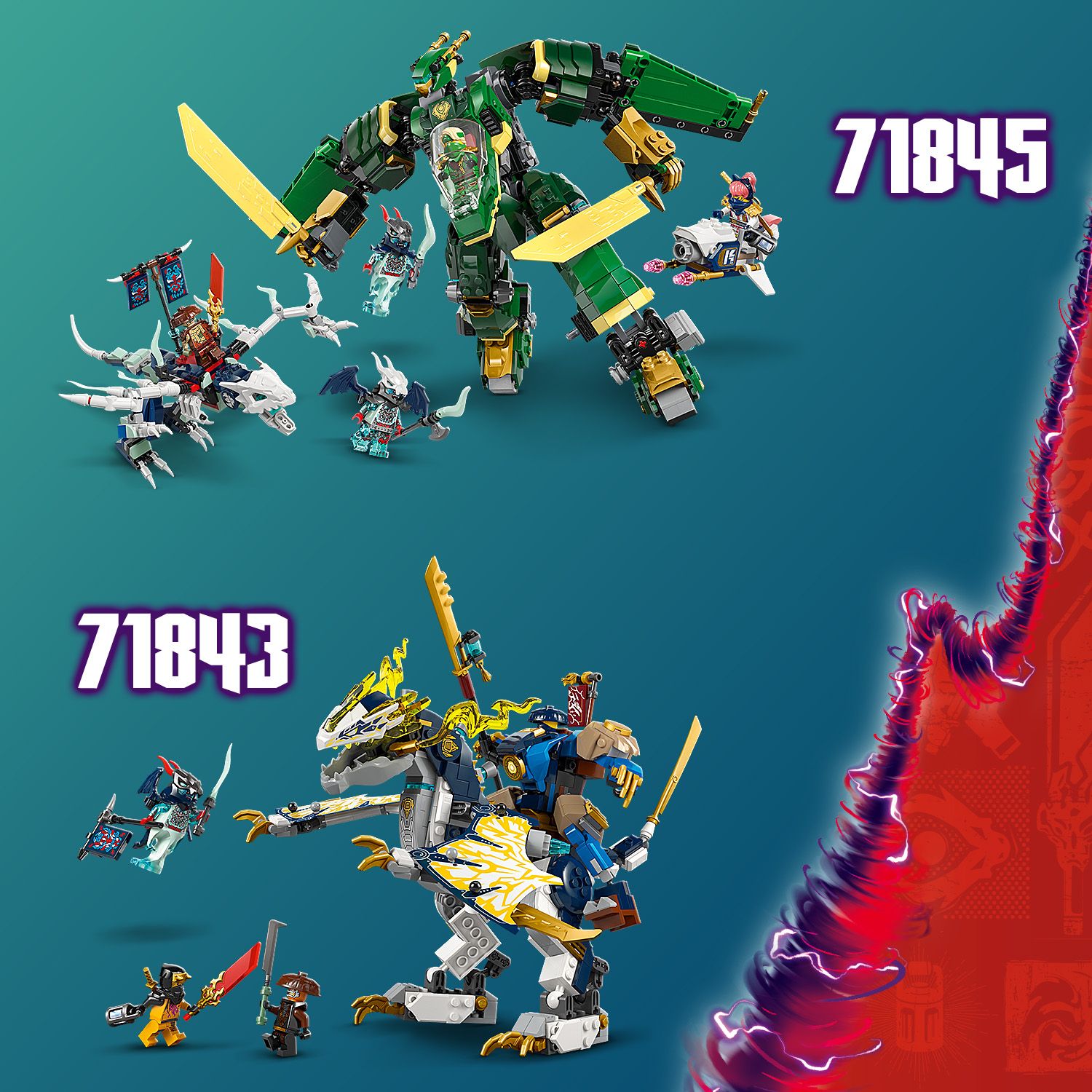 Weitere LEGO® NINJAGO® Sets zum Sammeln
