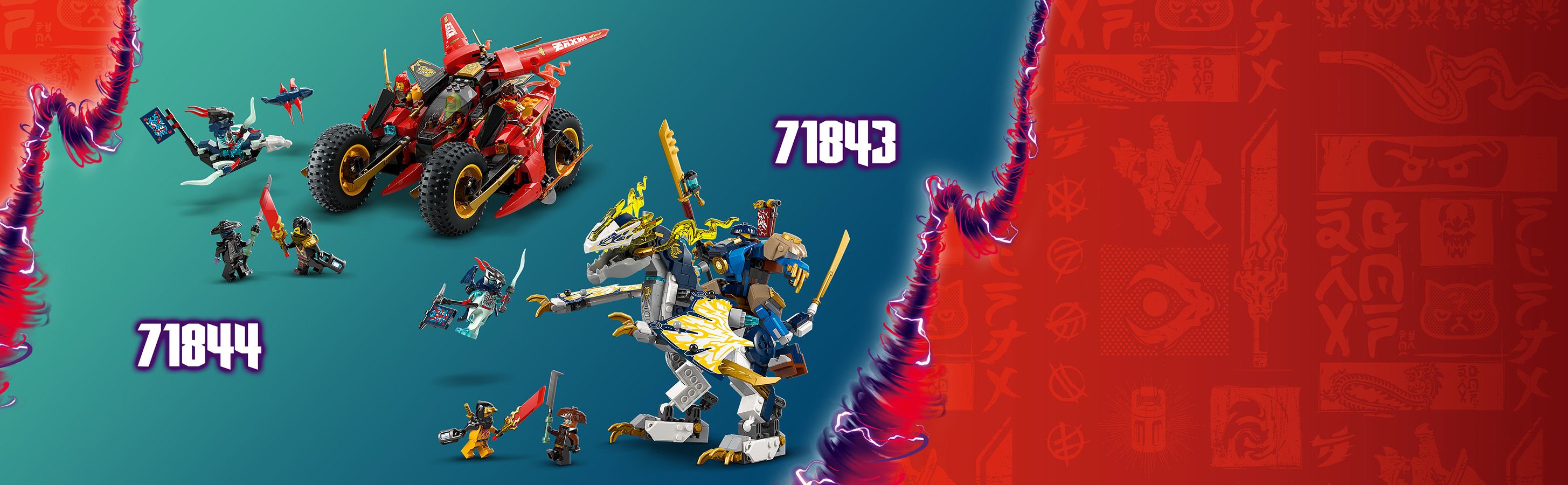Weitere LEGO® NINJAGO® Sets zum Sammeln