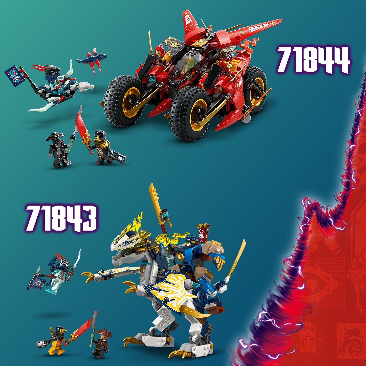 Weitere LEGO® NINJAGO® Sets zum Sammeln