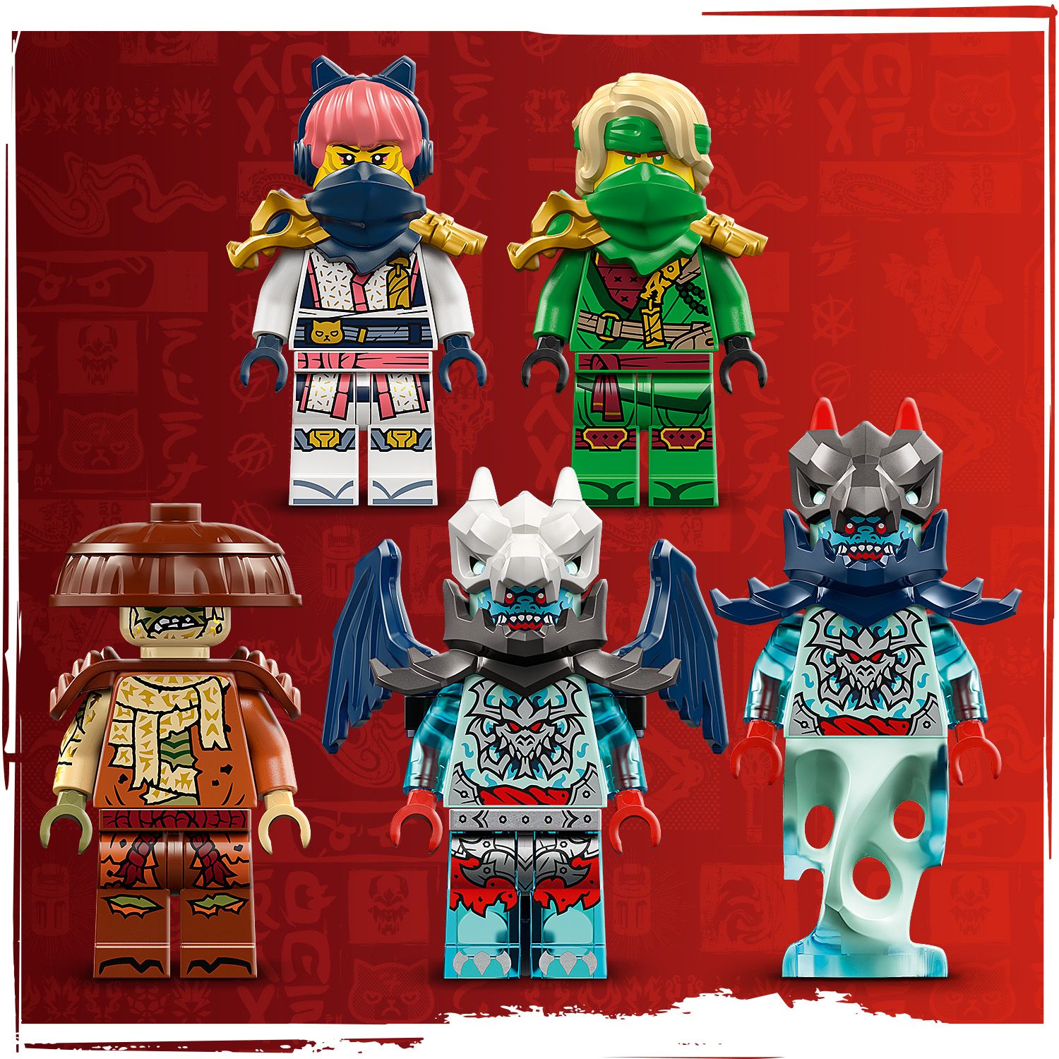 5 NINJAGO® Minifiguren