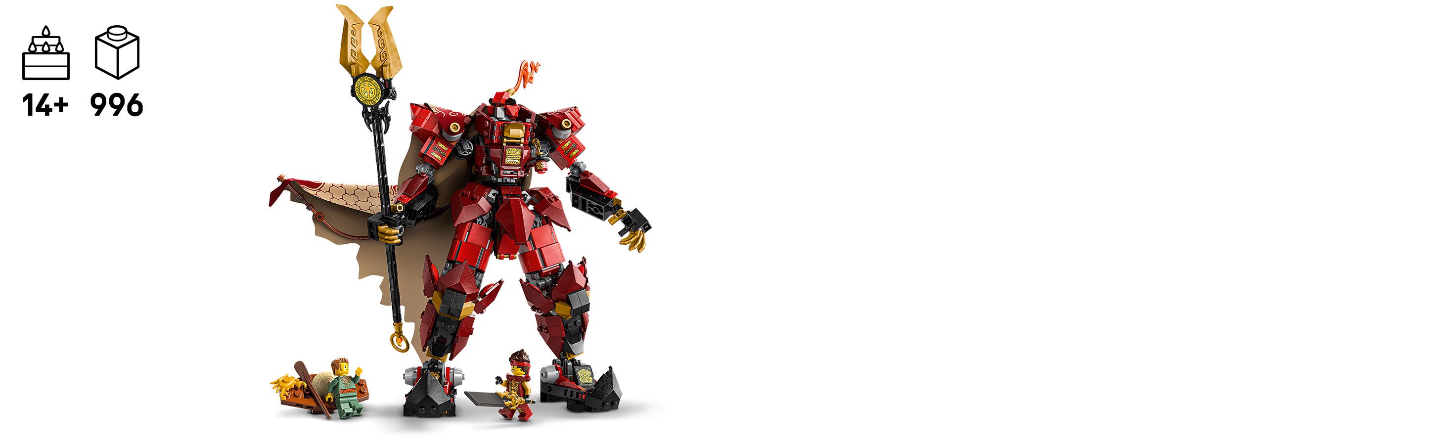 NINJAGO® Modell zum Ausstellen und Spielen