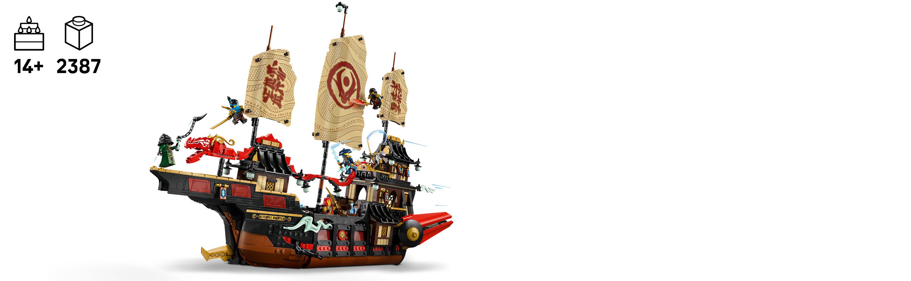 Leinen los für Ninja-Abenteuer auf hoher See!