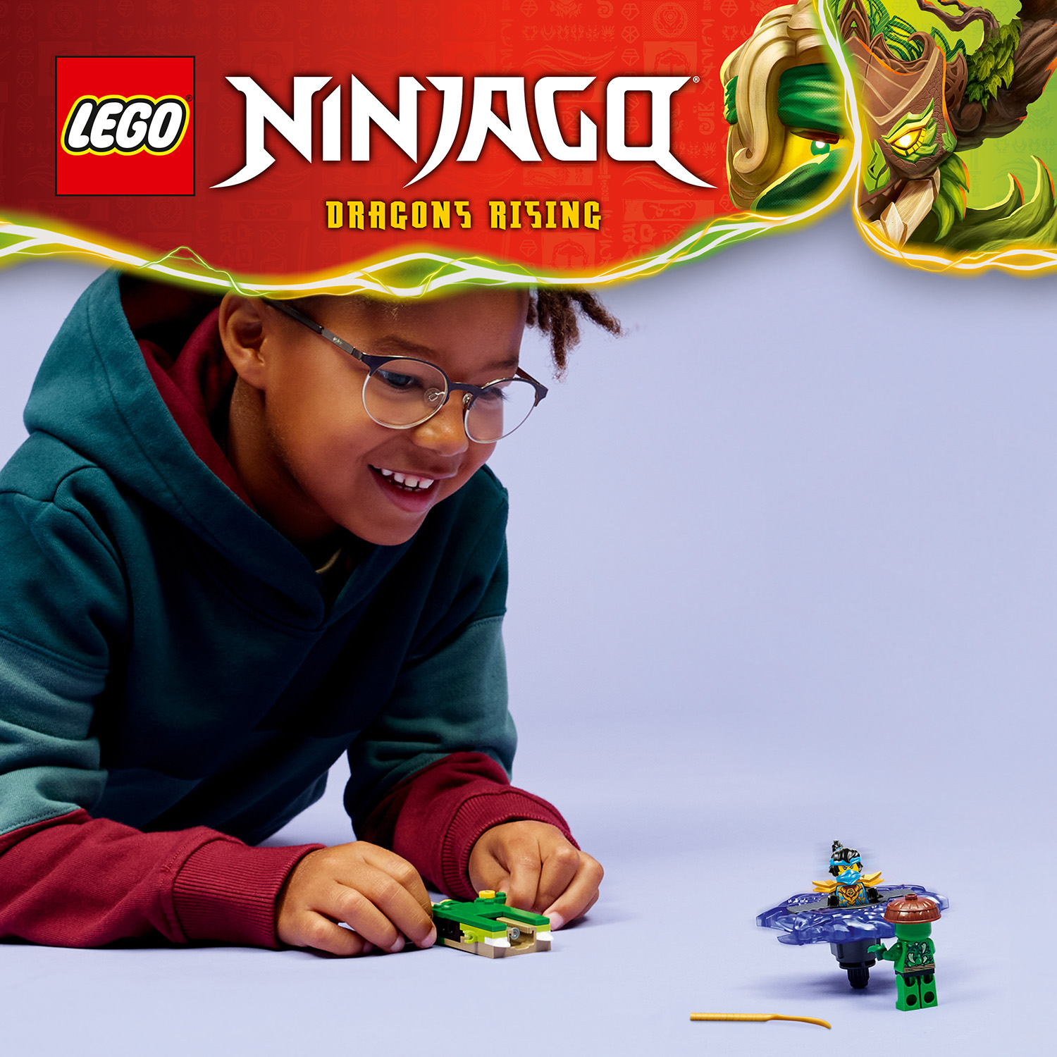 LEGO® NINJAGO® Spielset mit Spinner