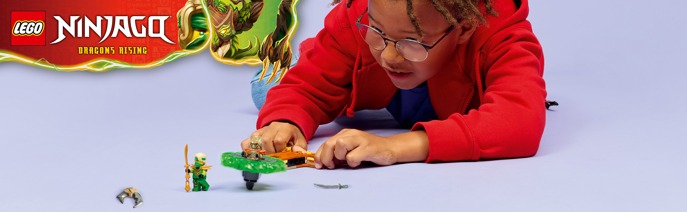 LEGO® NINJAGO® Spielset mit Spinner
