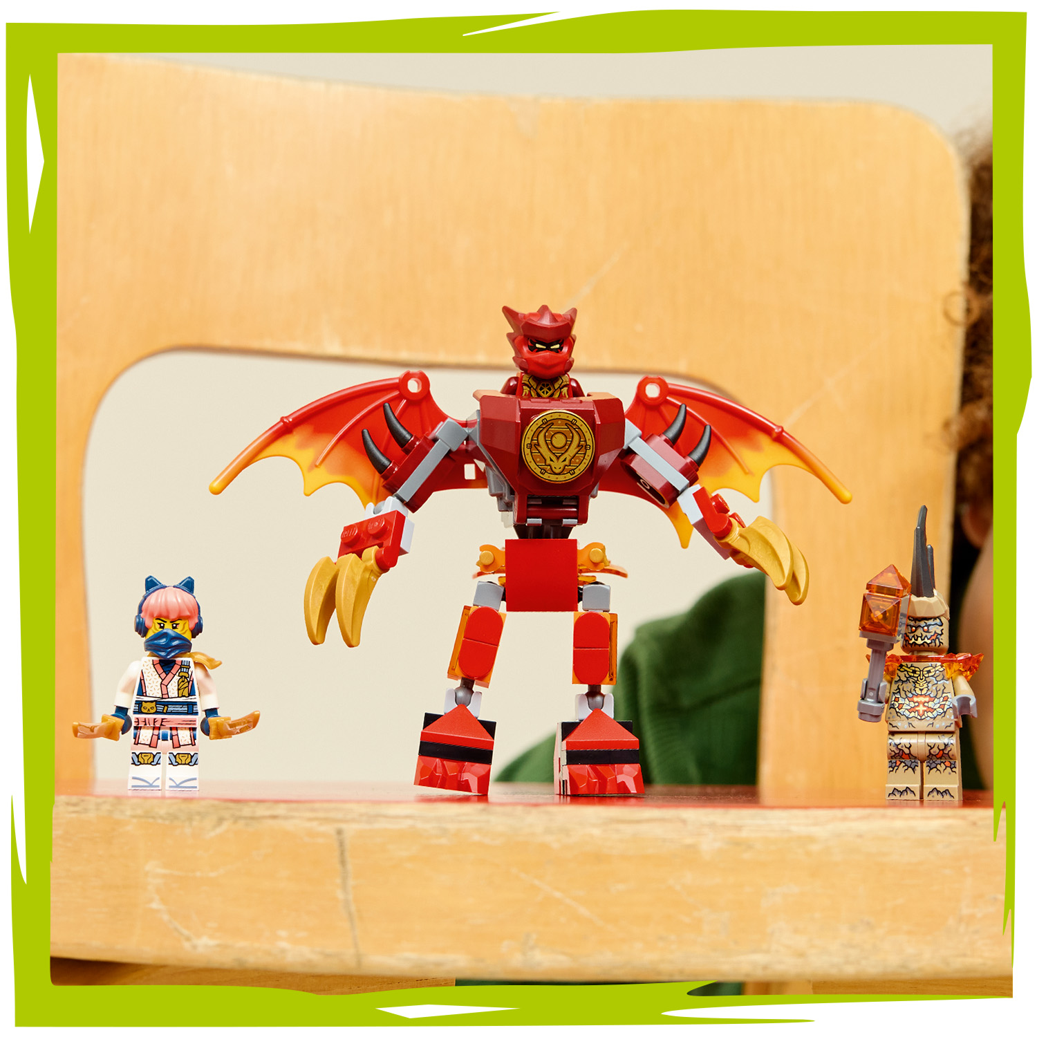 3 NINJAGO® Minifiguren