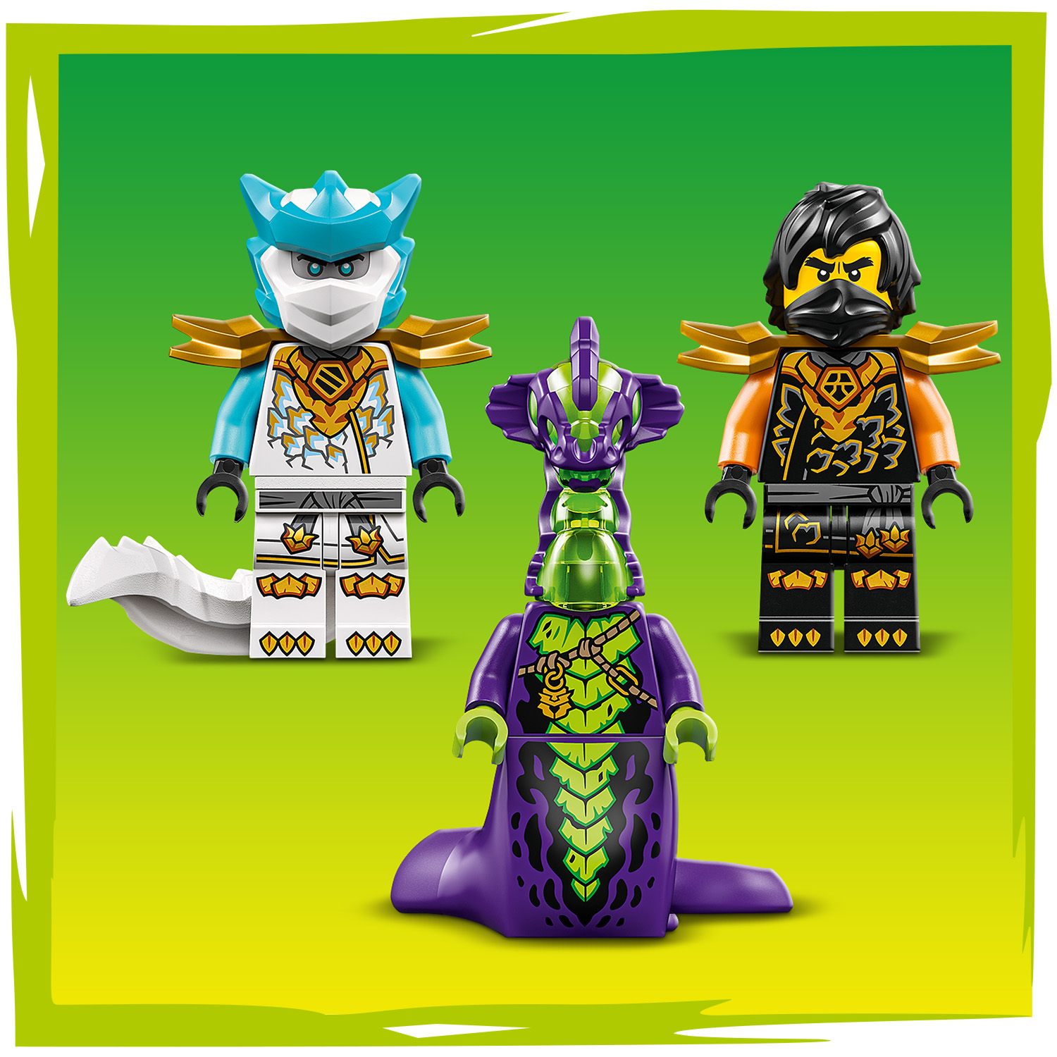3 NINJAGO® Minifiguren