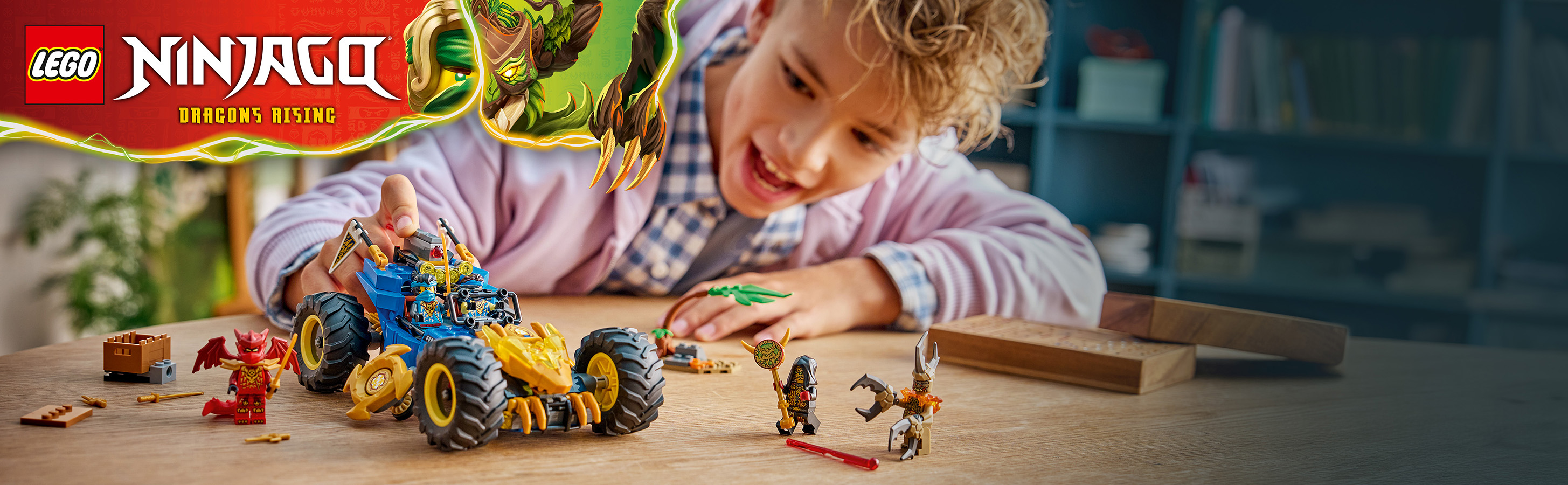 LEGO® NINJAGO® Ninja-Spielzeugauto-Set