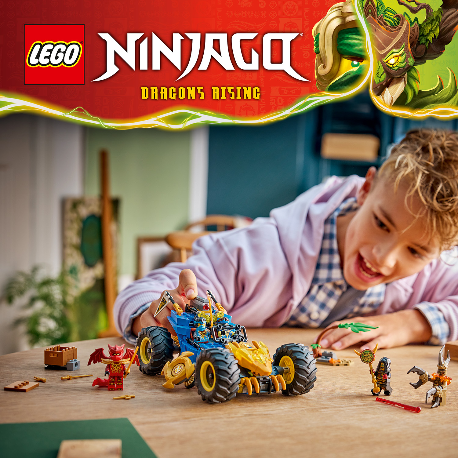 LEGO® NINJAGO® Ninja-Spielzeugauto-Set