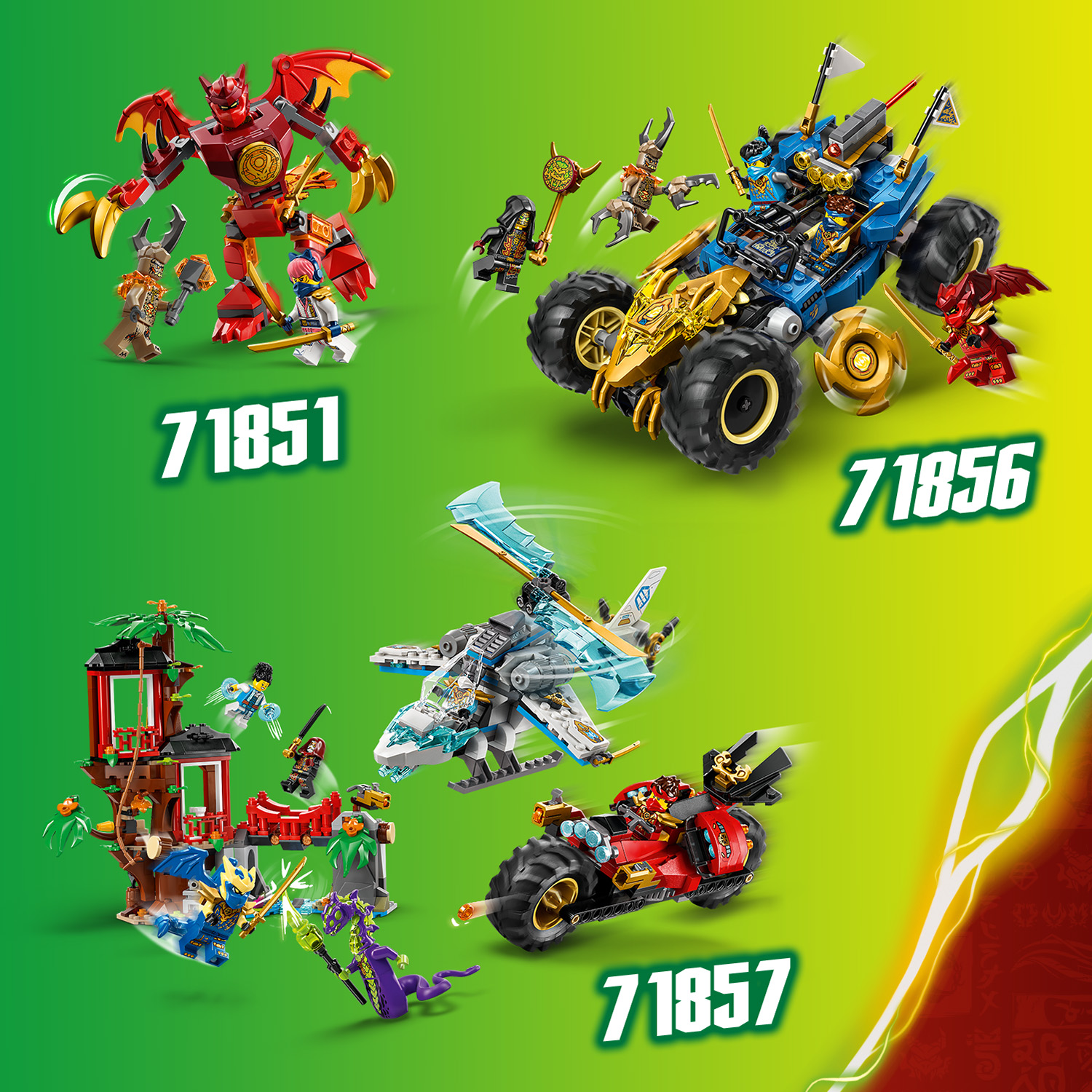 Weitere LEGO® NINJAGO® Sets zum Sammeln
