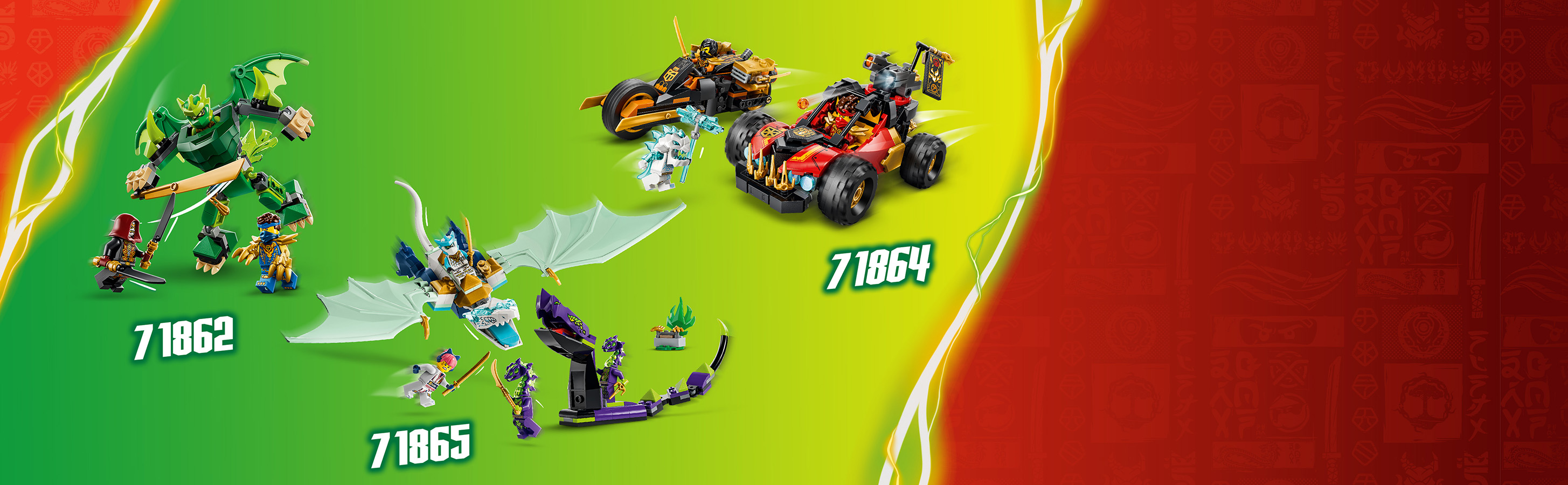 Weitere LEGO® NINJAGO® Sets zum Sammeln