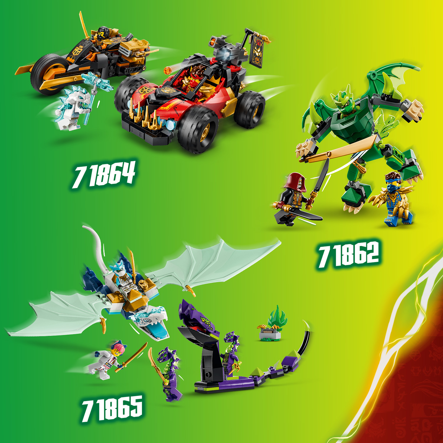 Weitere LEGO® NINJAGO® Sets zum Sammeln