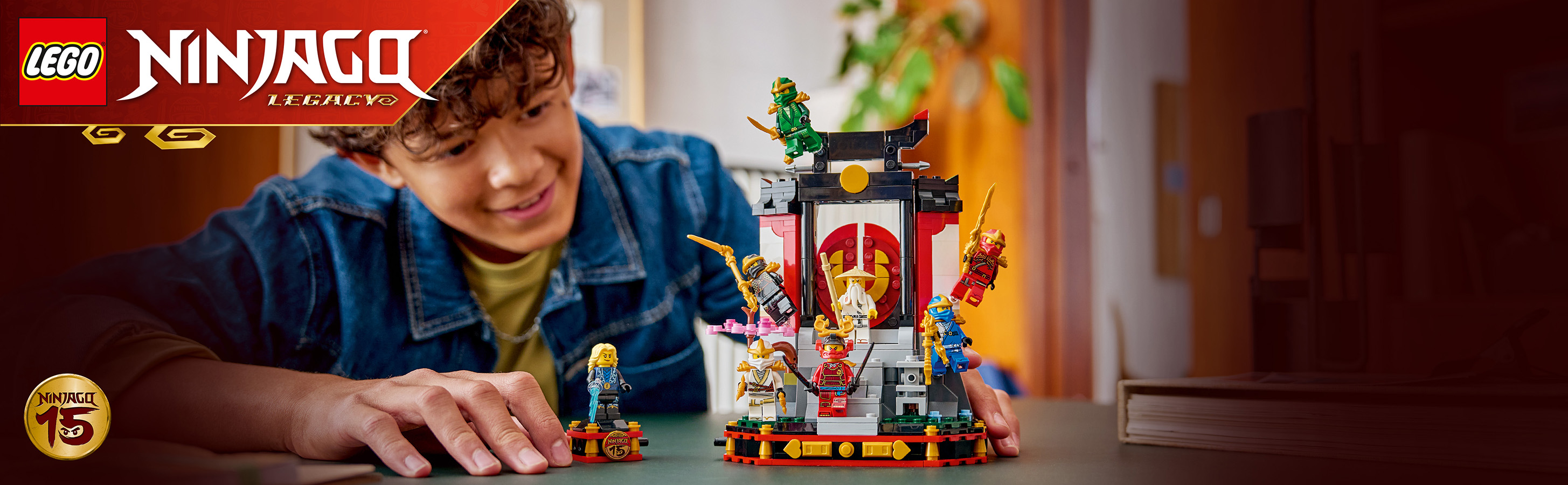 LEGO® NINJAGO® Ständer zum Spielen und Ausstellen