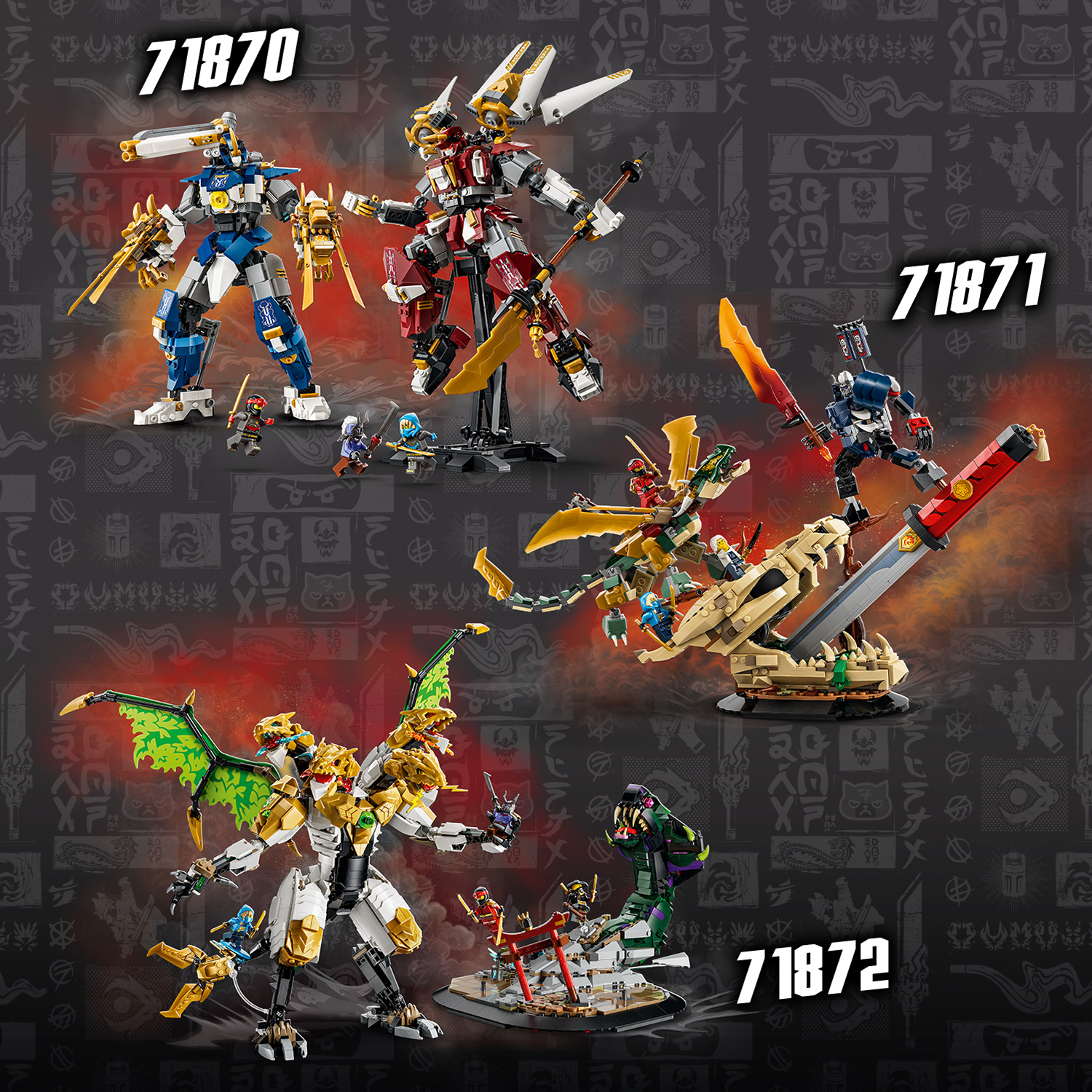 Weitere LEGO® NINJAGO® Sets zum Sammeln