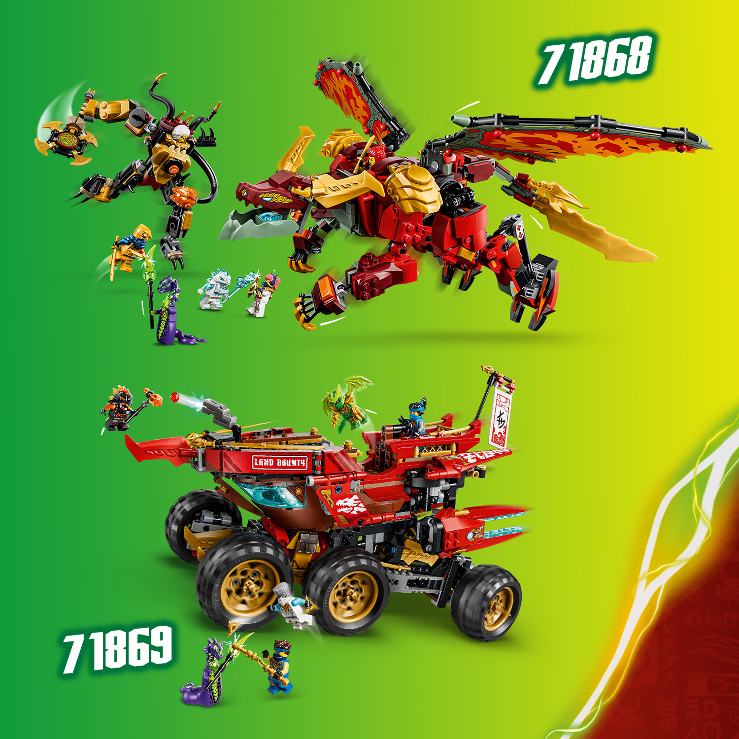 Weitere LEGO® NINJAGO® Sets zum Sammeln