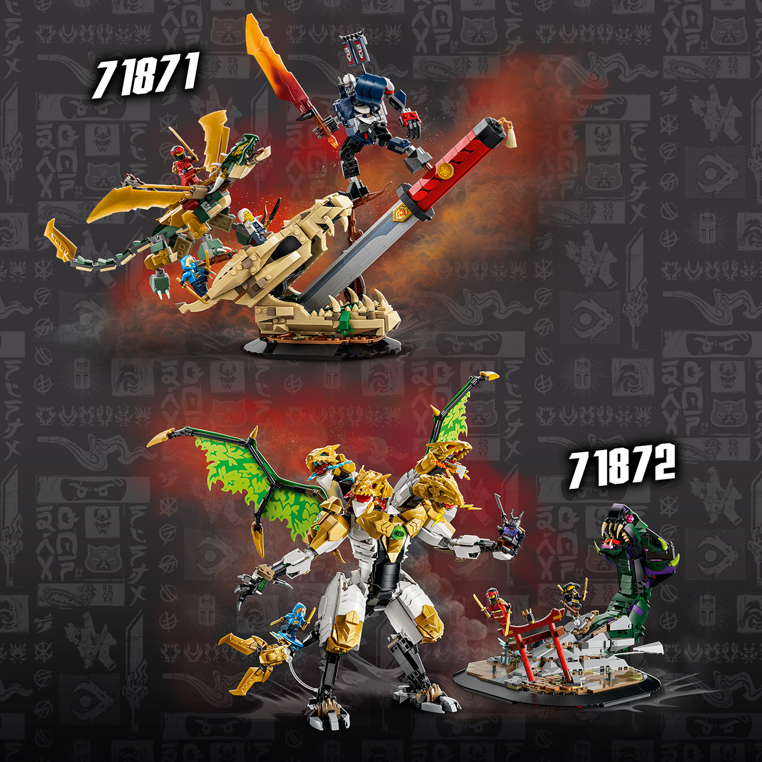 Weitere LEGO® NINJAGO® Sets zum Sammeln